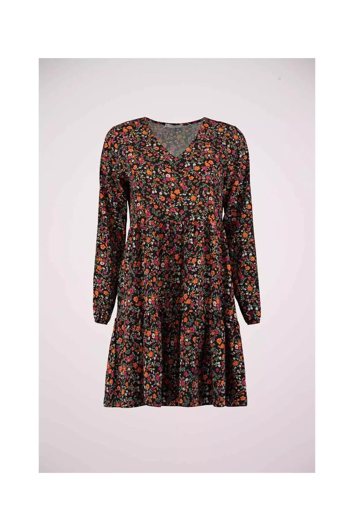Hailys Robes Mi Longues Femme couleur noir