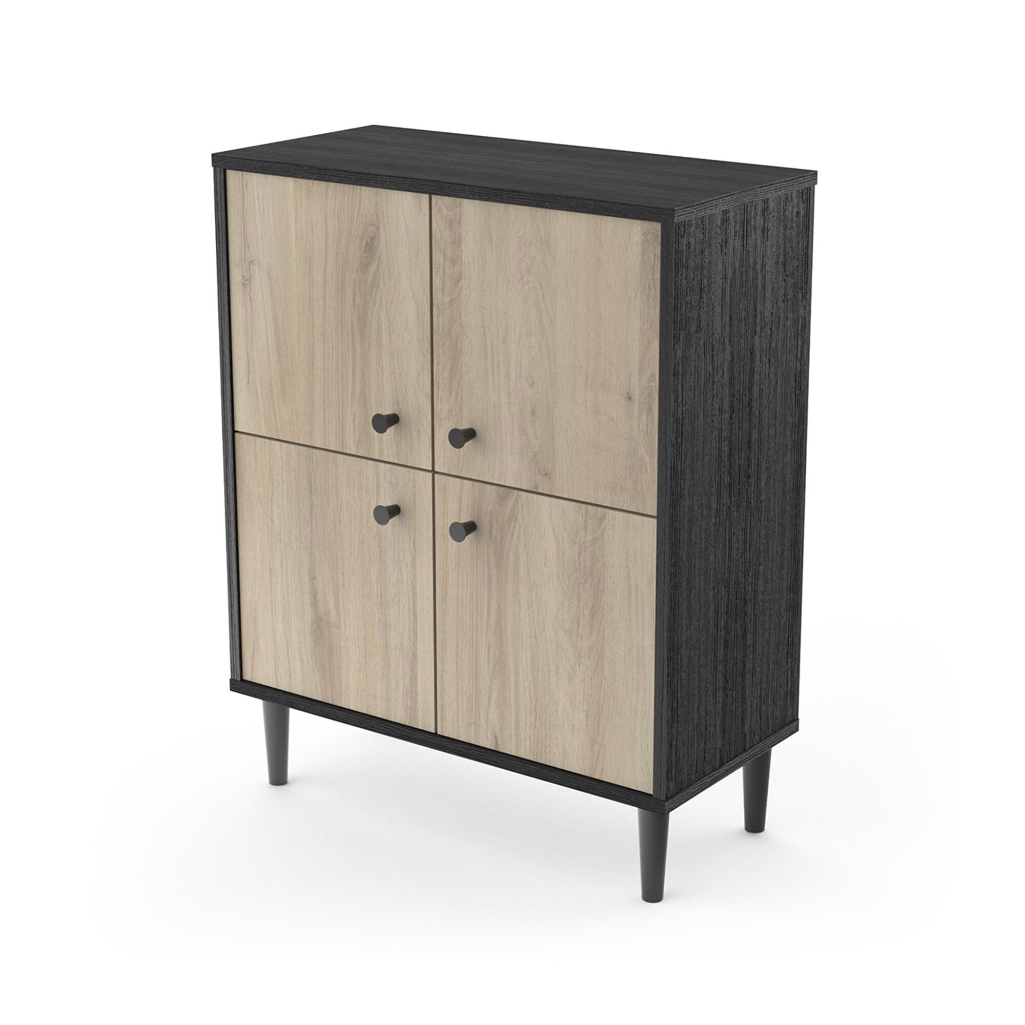 Buffet HAMFIELD 4 portes – 2 coloris