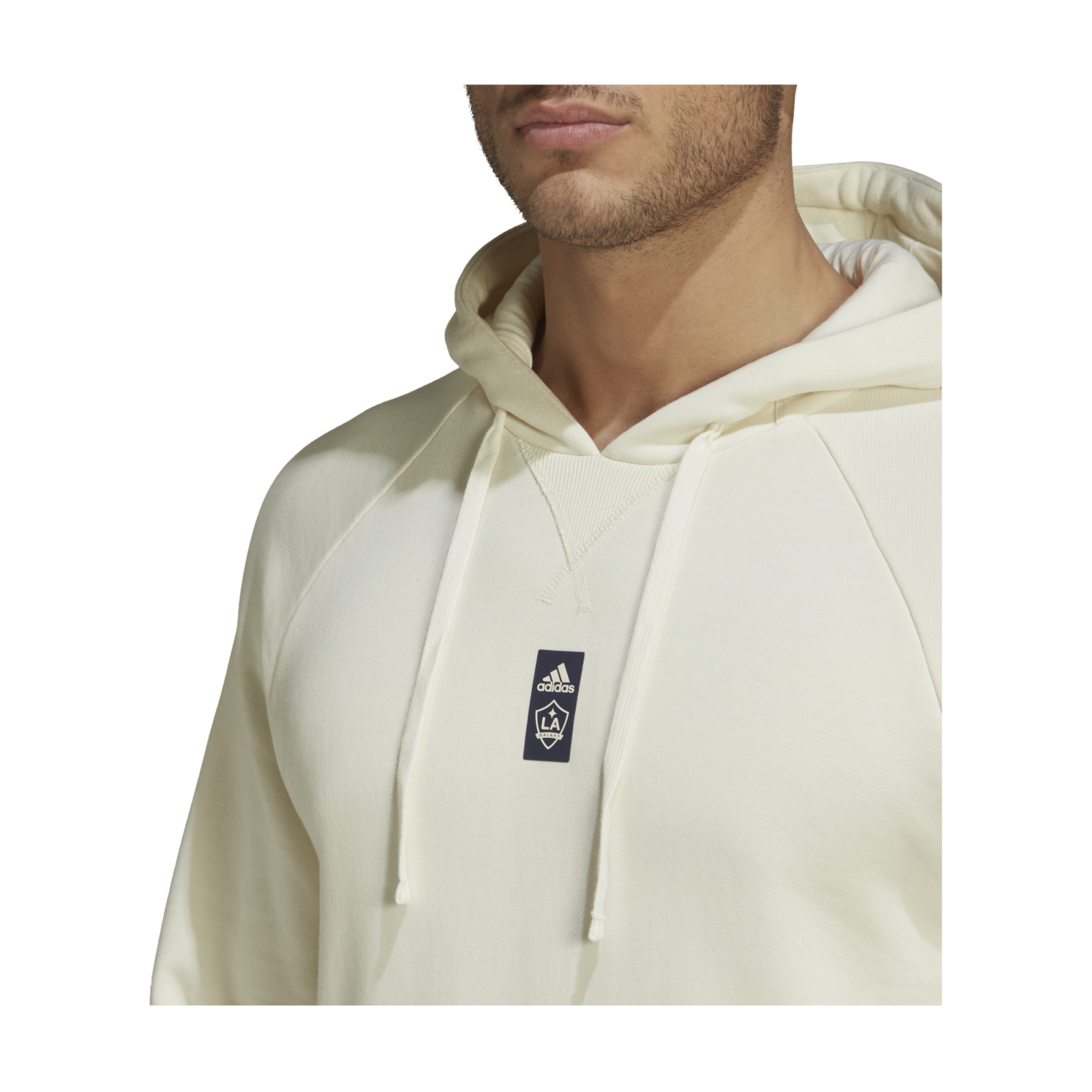 adidas LA Galaxy Travel Hoody Grau