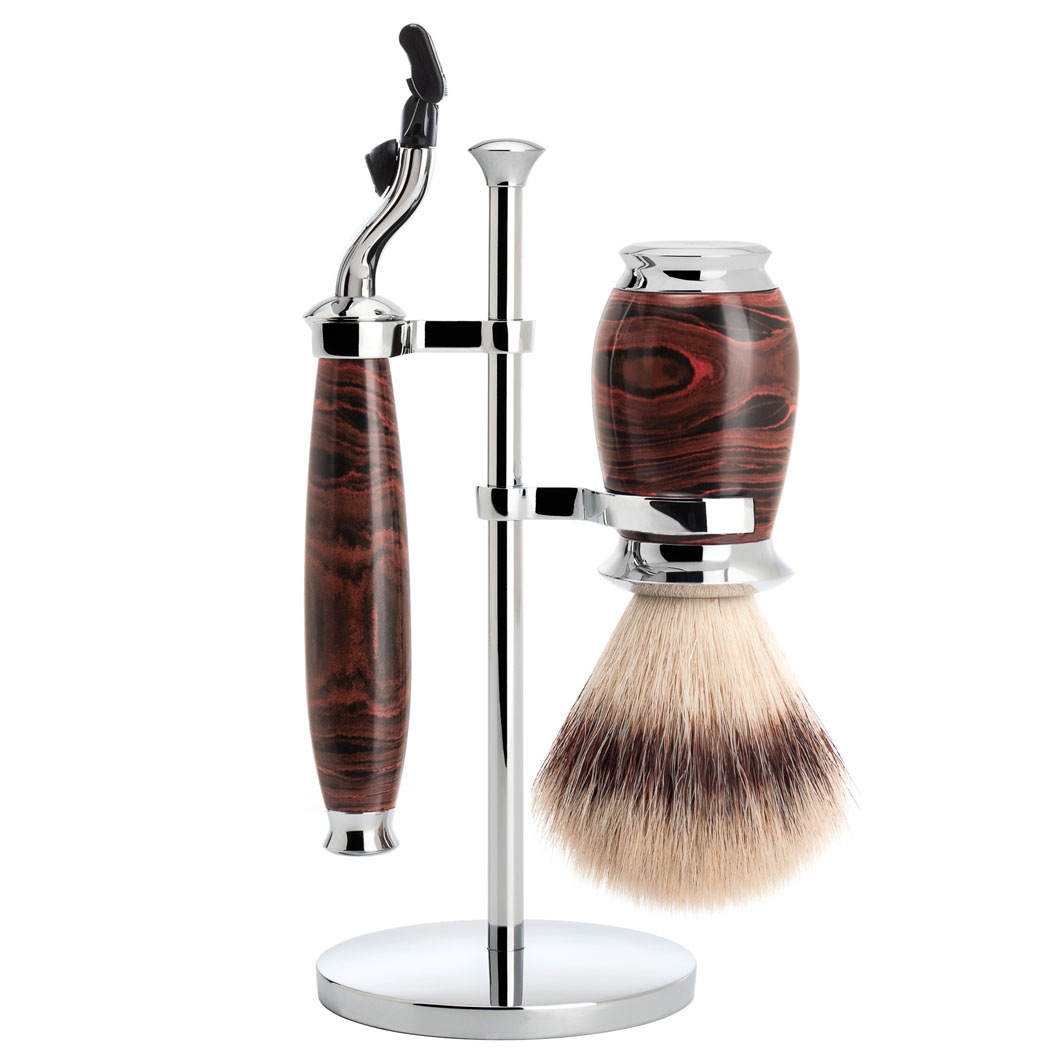 PURIST Rasierset. Silvertip Fibre®. mit Gillette® Mach3®