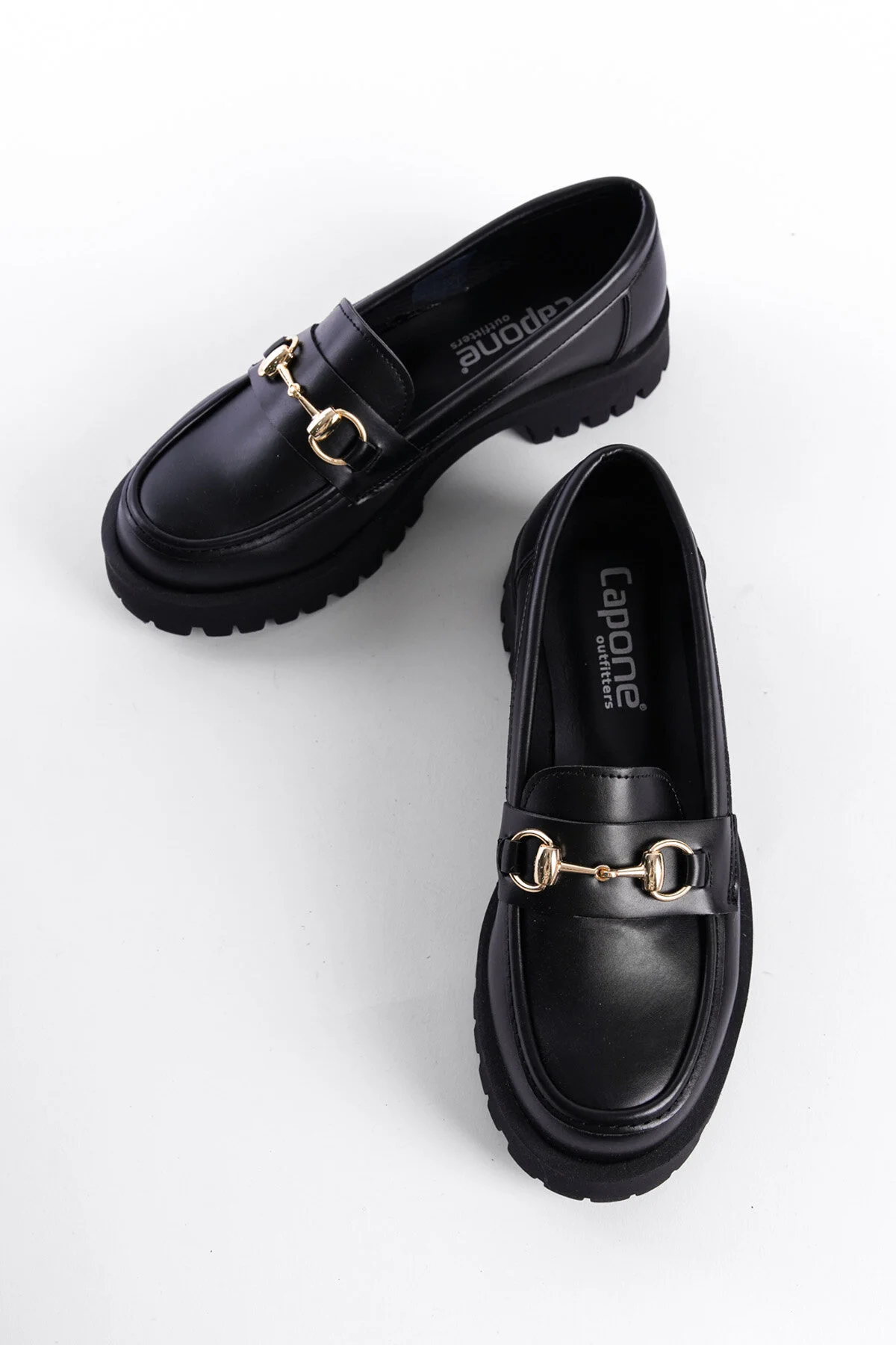 Capone Outfitters  Trak Sole Damen-Loafer mit Metallschnalle