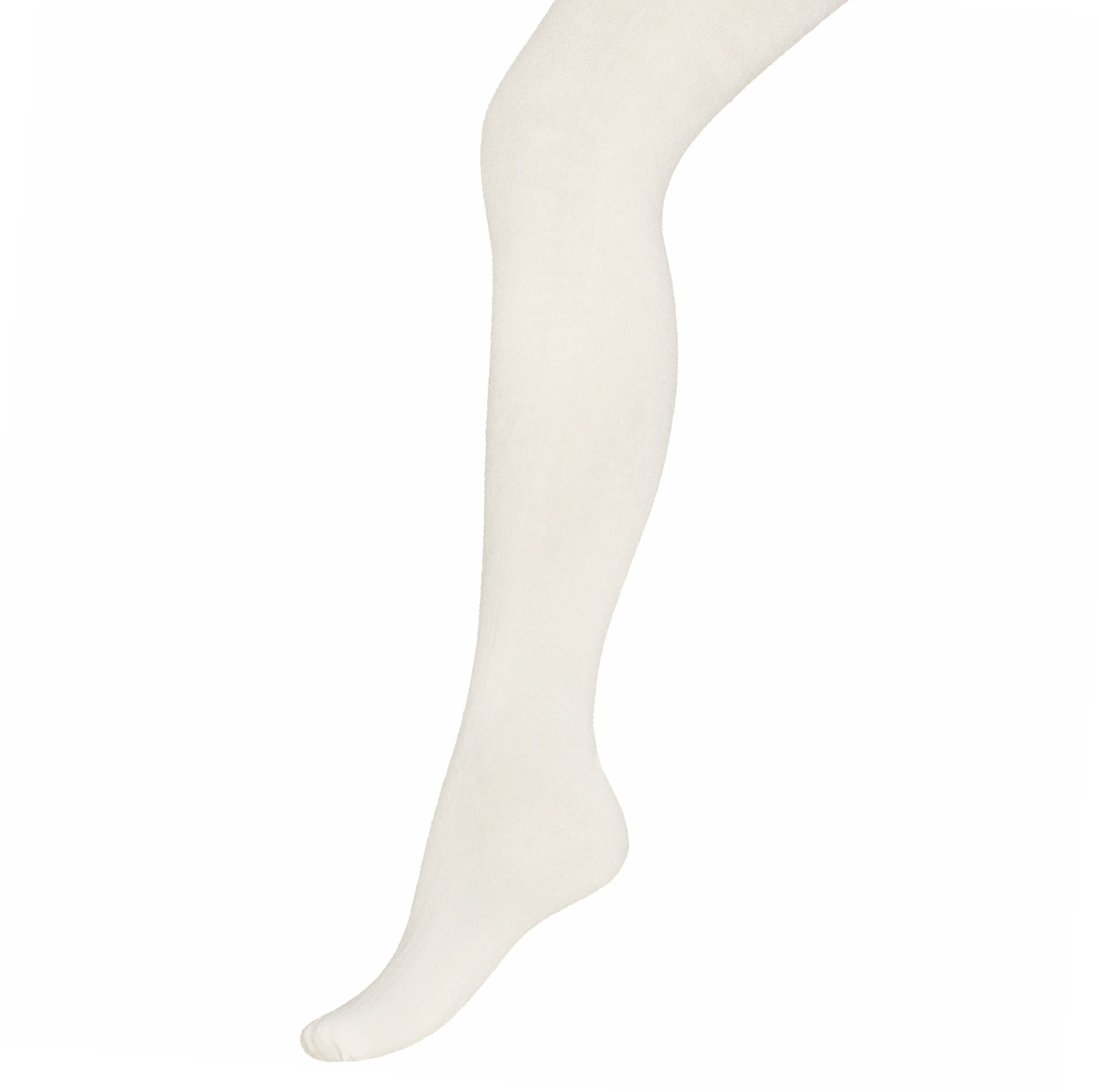 WERI SPEZIALS Strumpfhersteller GmbH Strickstrumpfhose Damenstrumpfhosen Kurz-Größen >> Einfarbig Basic<< aus Baumwolle