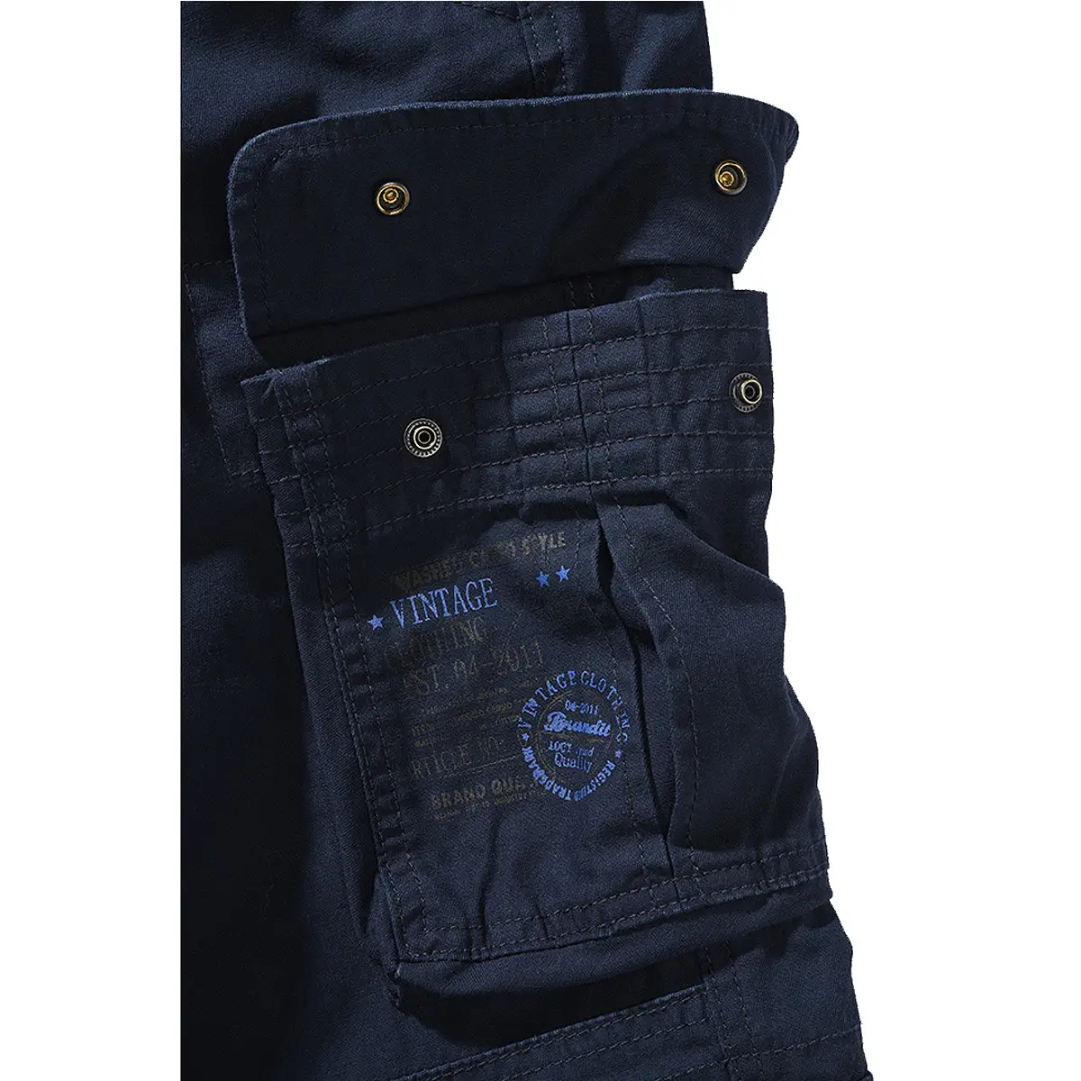 Brandit Pure Slim Fit Trousers navy