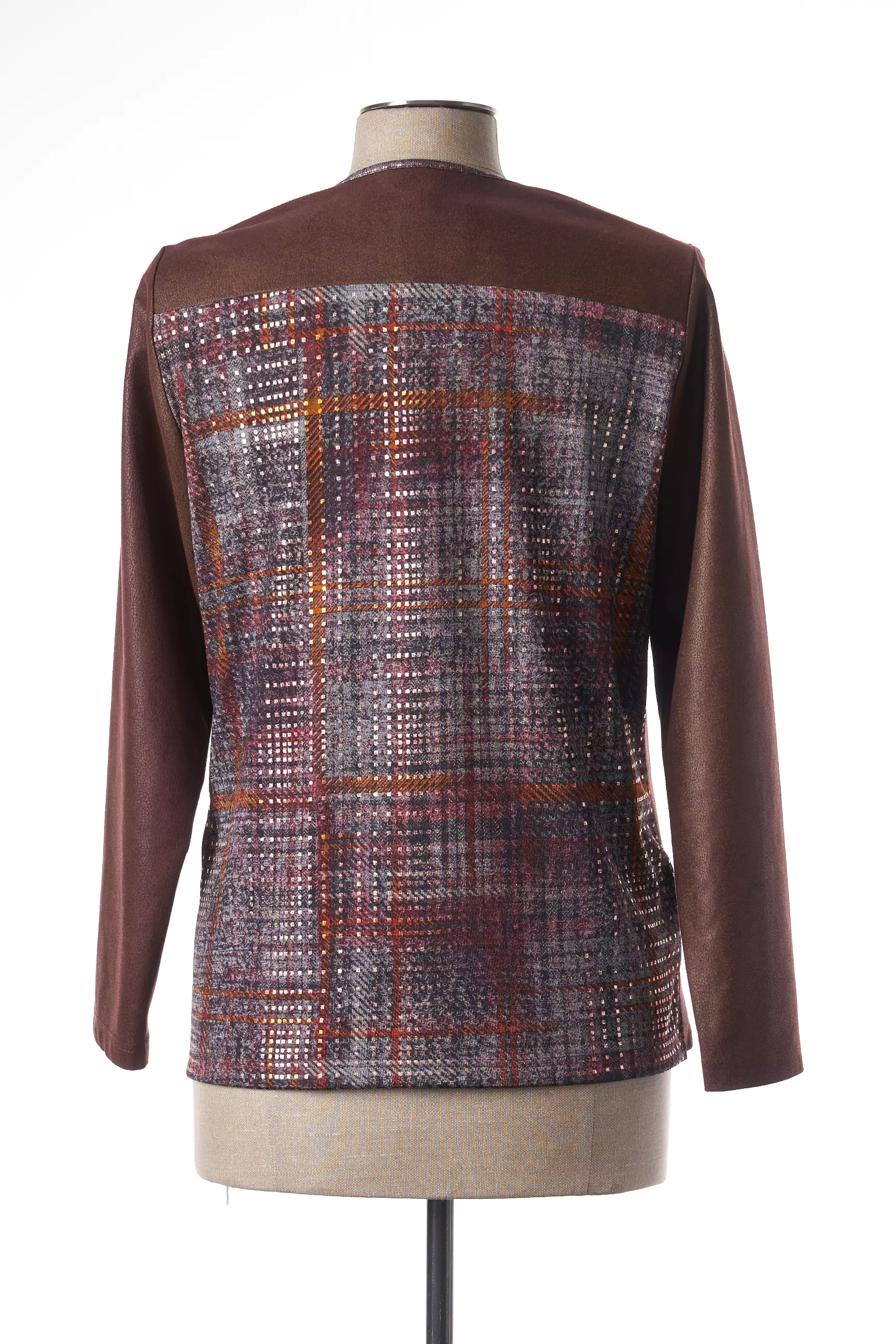 Meri Esca Tshirts Femme couleur marron