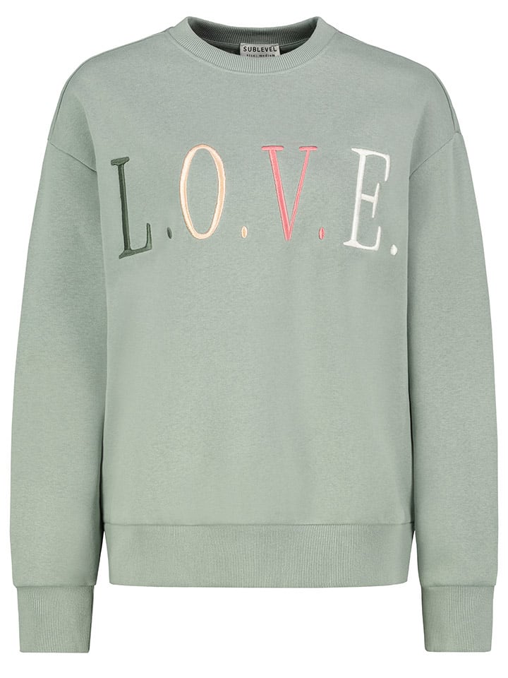 Sublevel Sweatshirt in Mint günstig kaufen
