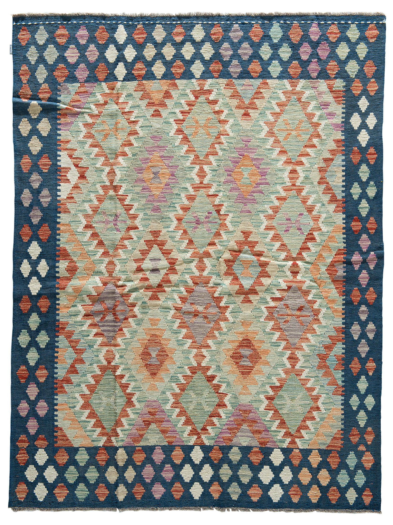 Afghan Kelim ca. 150 x 199 cm, Unikat / Einzelstück