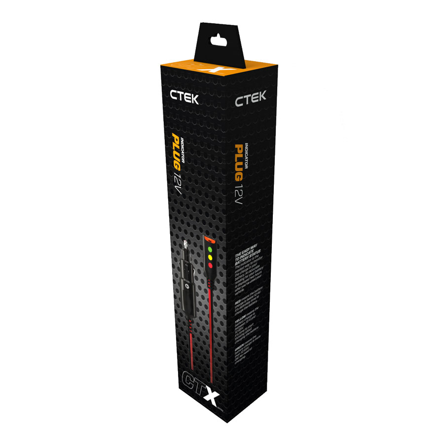 CTEK CT5 Zigarettenanzünder-Stecker mit Comfort Indikator, 12 V, 1 Stück - ATU