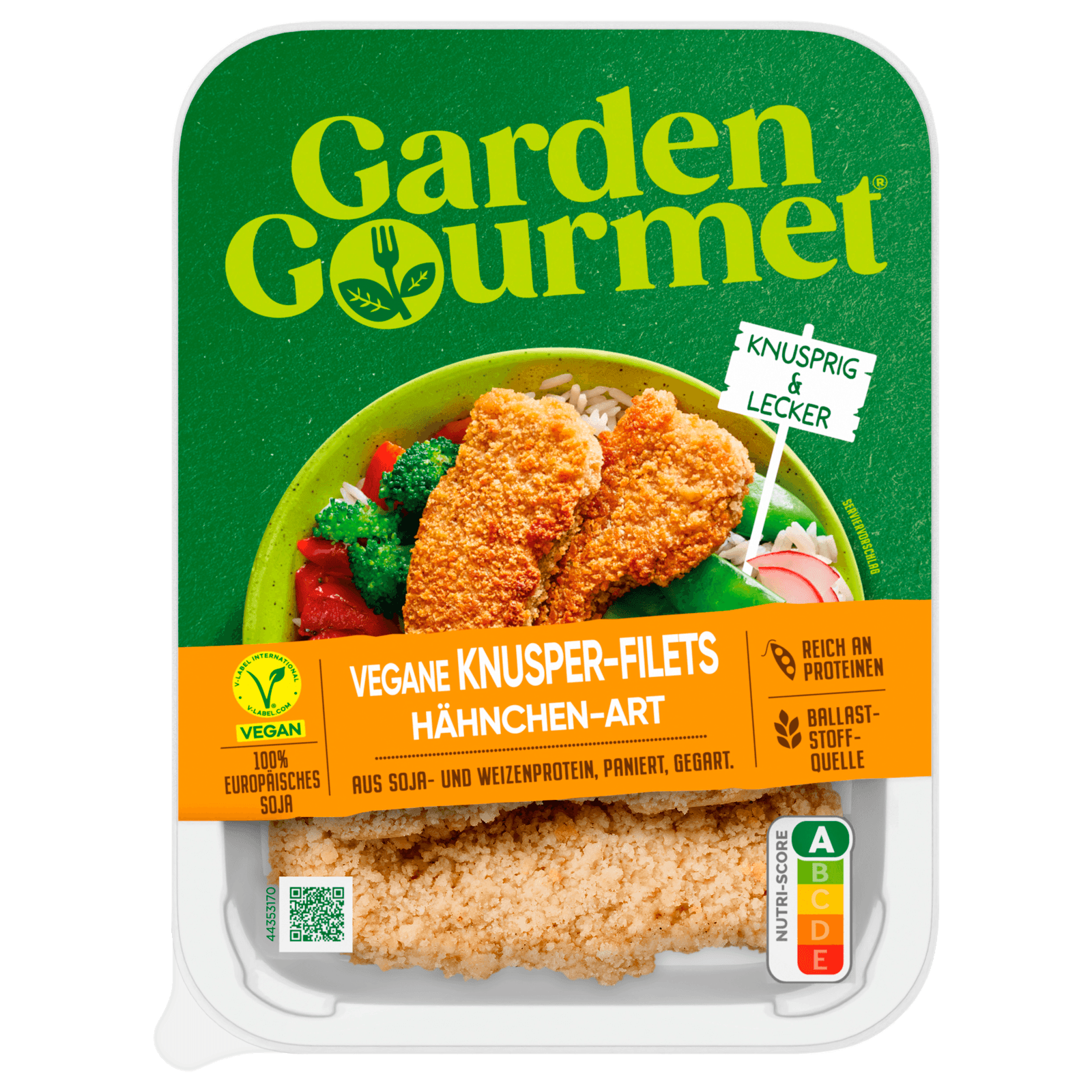 Garden Gourmet Sensational Knusper-Filets Hähnchen-Art vegan 190g