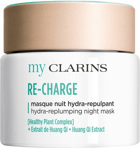Clarins My Clarins RE-CHARGE Hydra-Replumping Night Gesichtsmaske