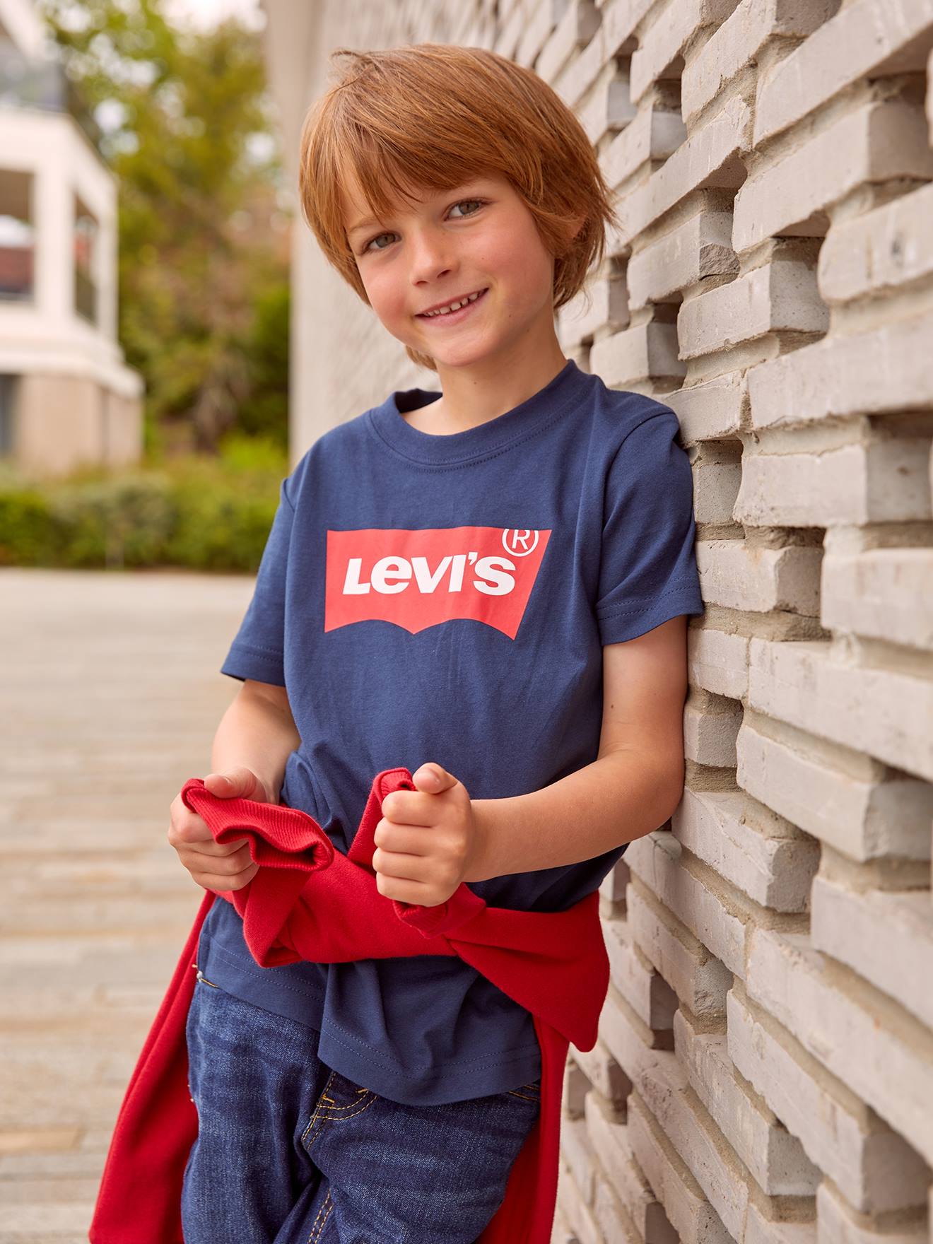 T-shirt Batwing bébé LEVI'S marine