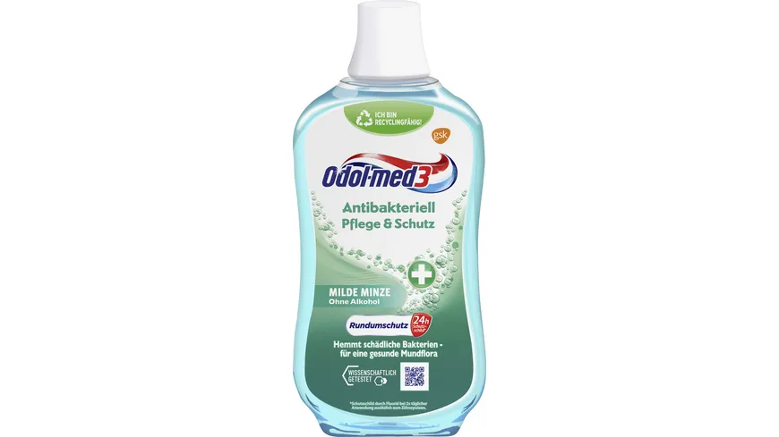 Odol-med3 Antibakteriell Mundspülung 500ml 500 ml