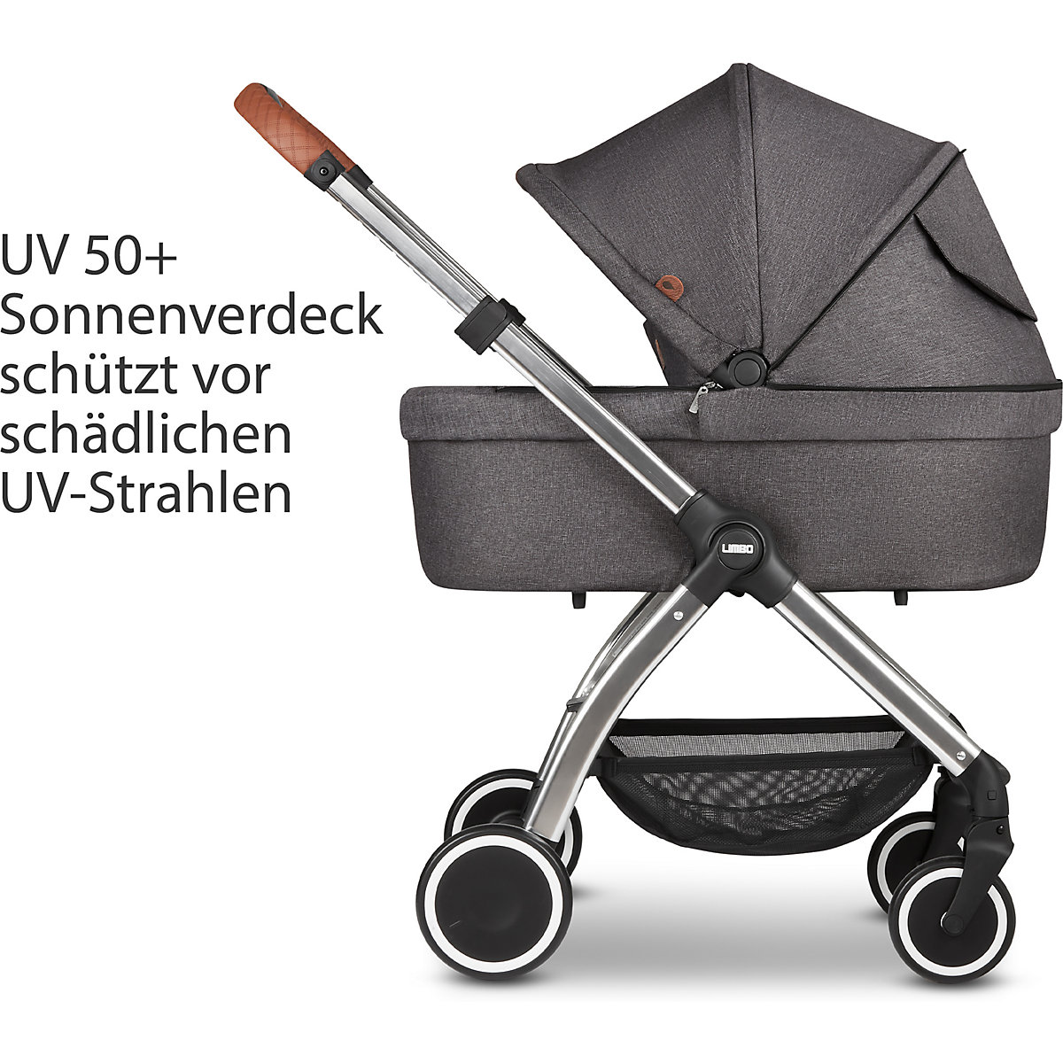 Kinderwagenaufsatz Limbo, Diamond asphalt