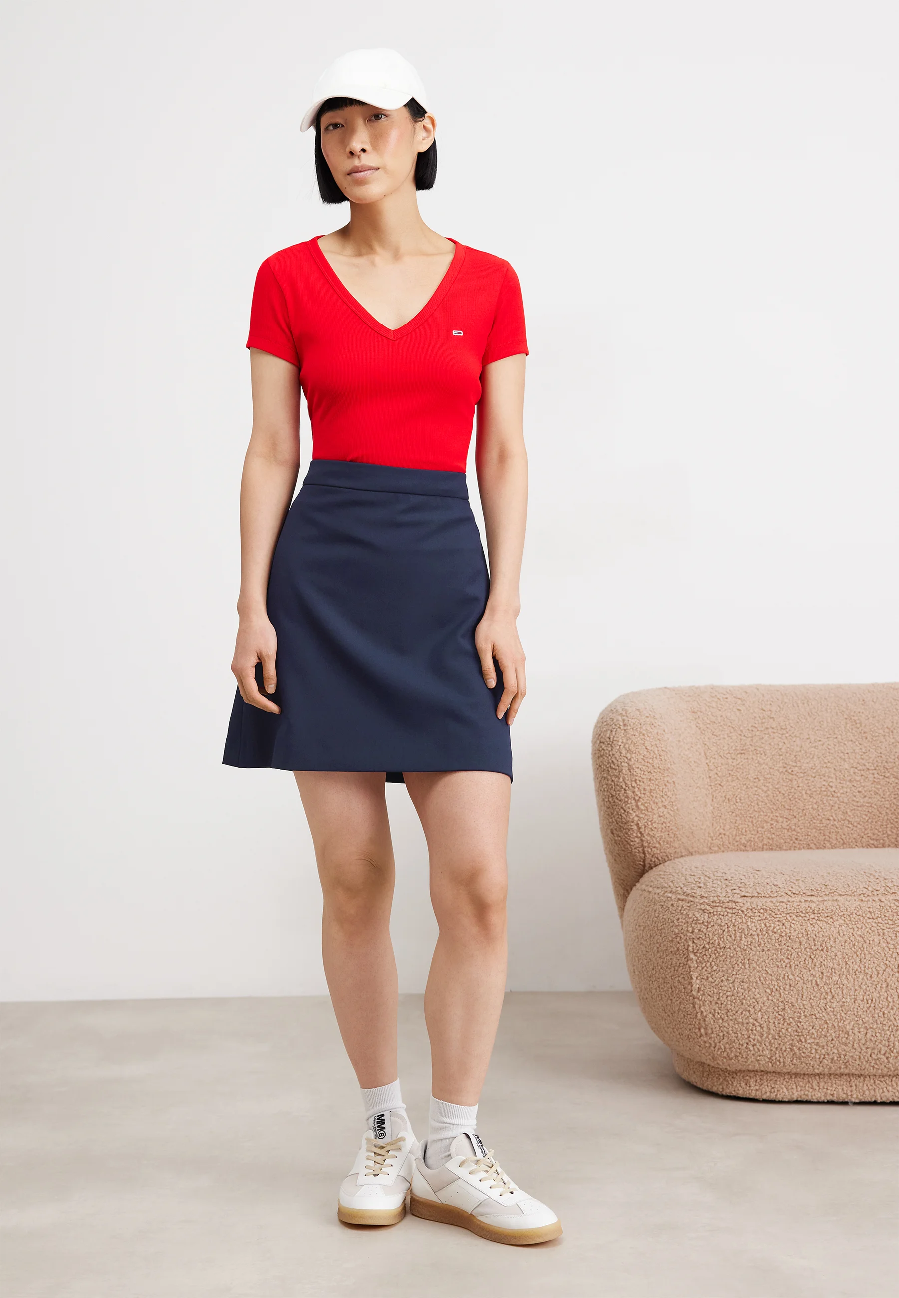 Tommy Jeans SLIM ESSENTIAL - Camiseta básica