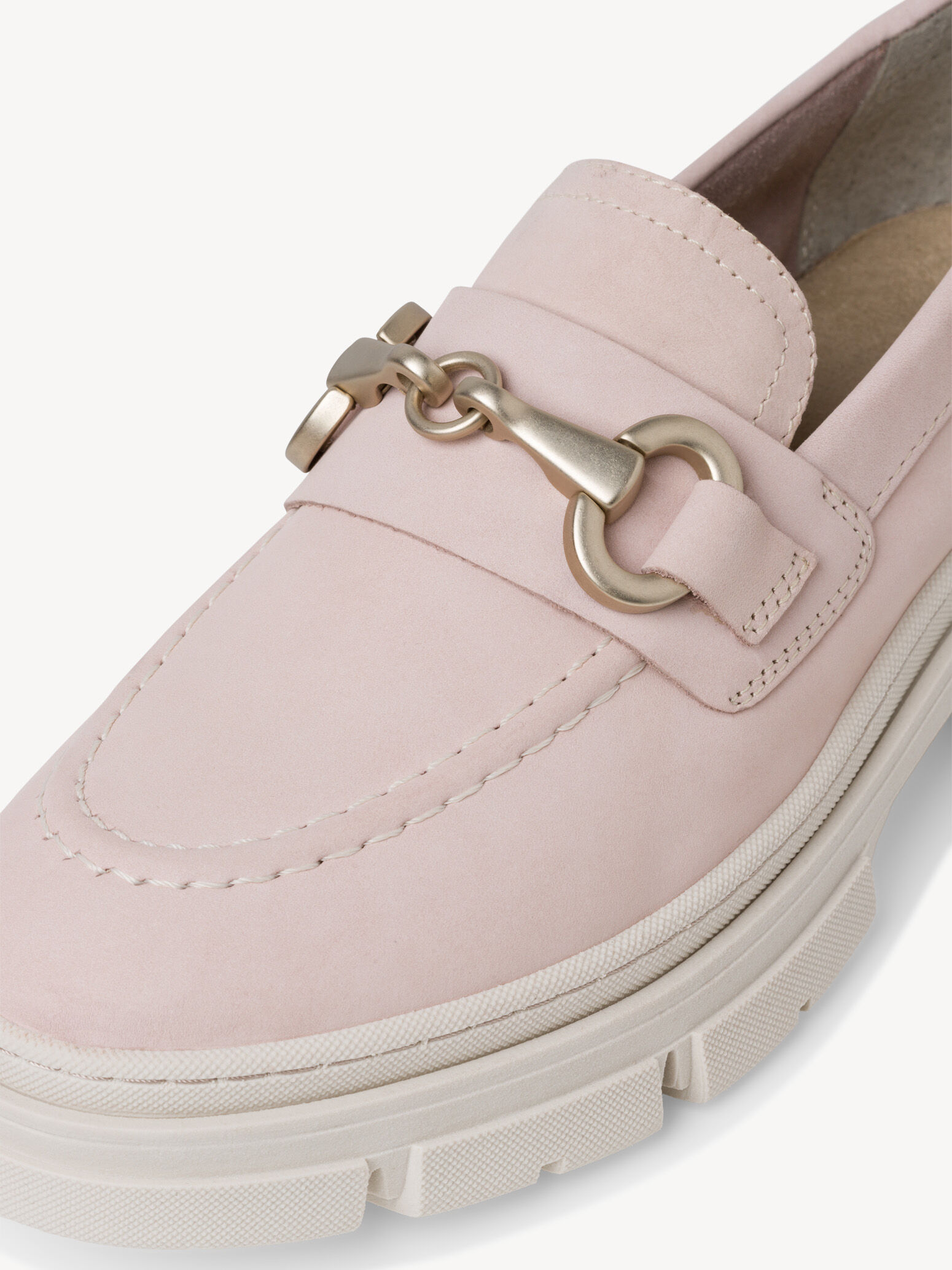 Slipper en cuir - rose