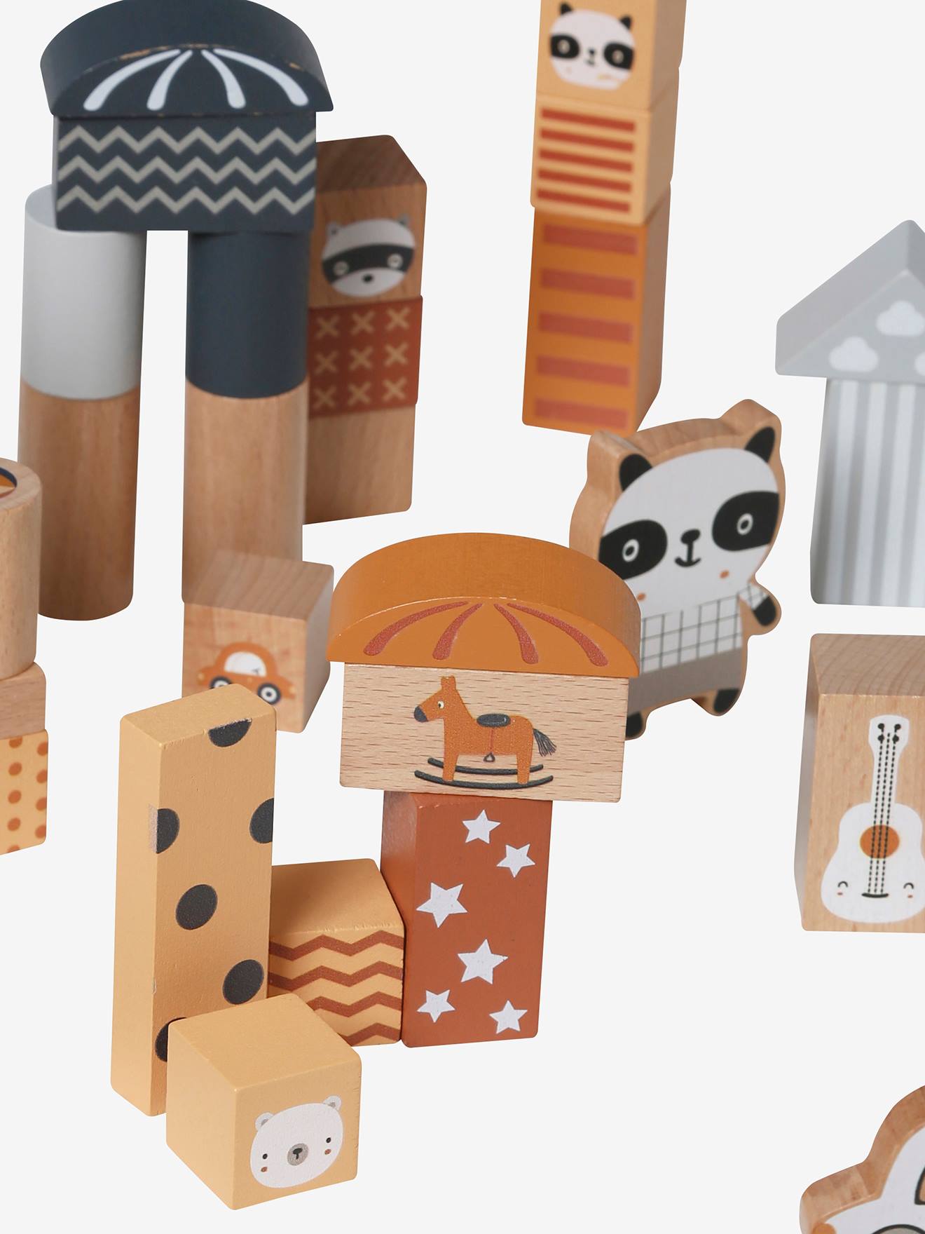 Coffret multi constructions RATON MIGNON en bois FSC® gris