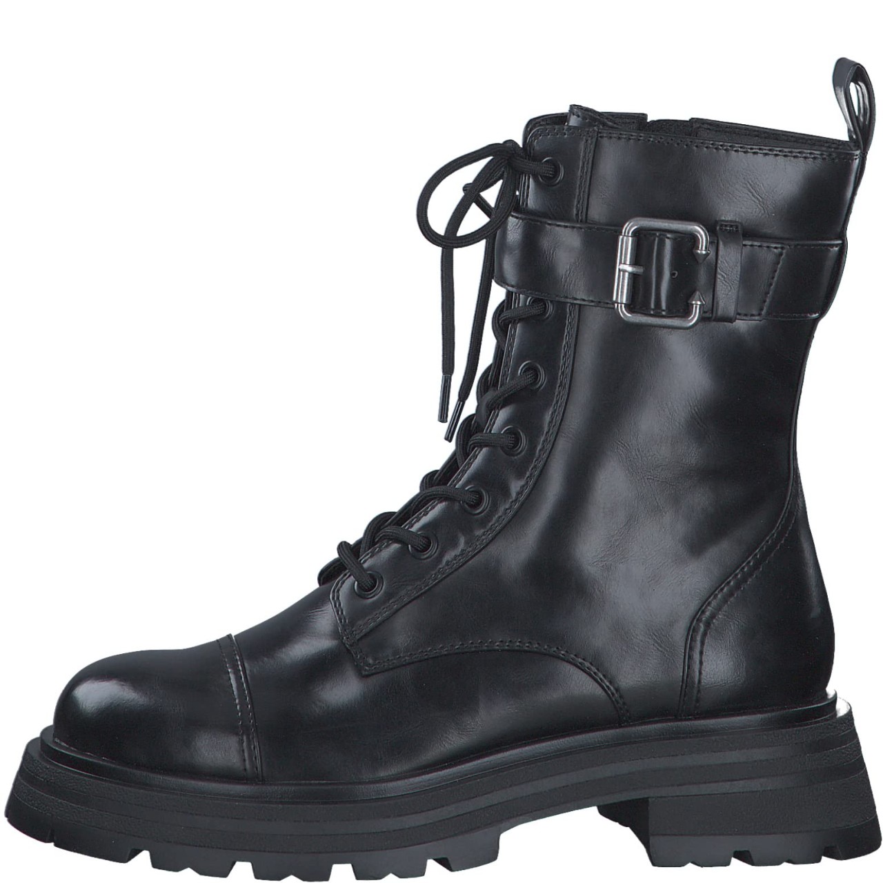 TAMARIS Freizeit Schnürer schwarz Da.-Stiefel