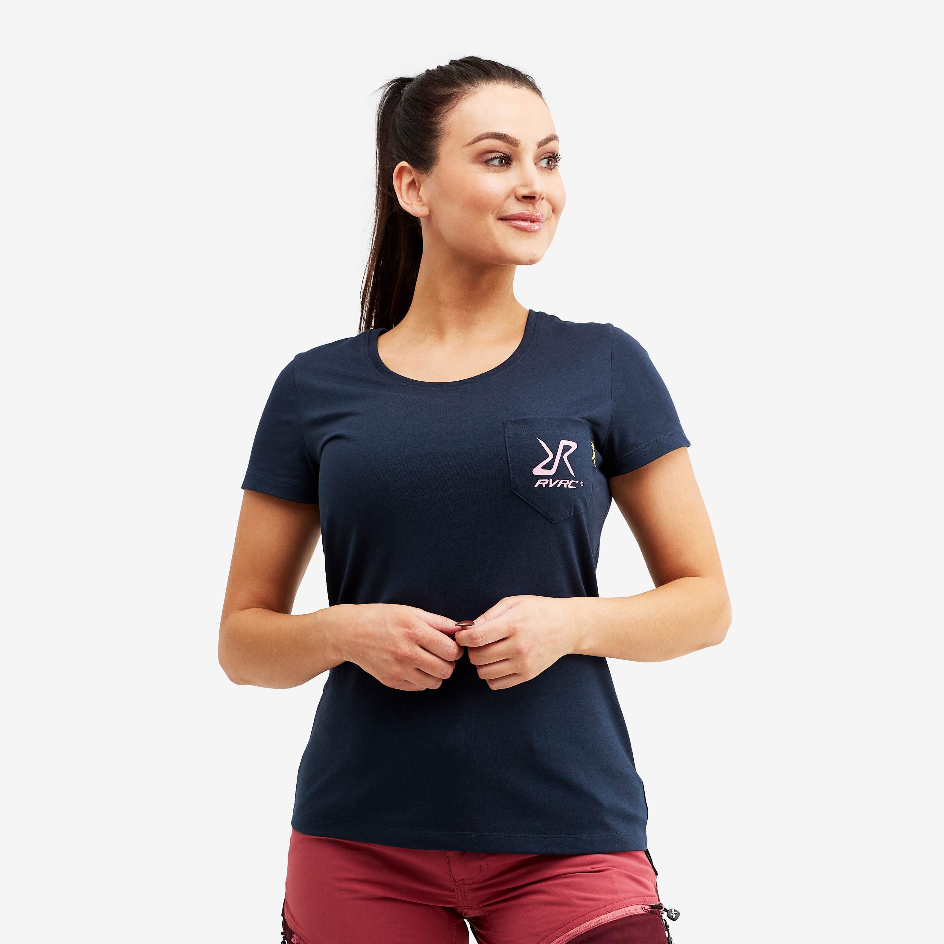 Fat Graphic Tee Femme Peacemaker Blue