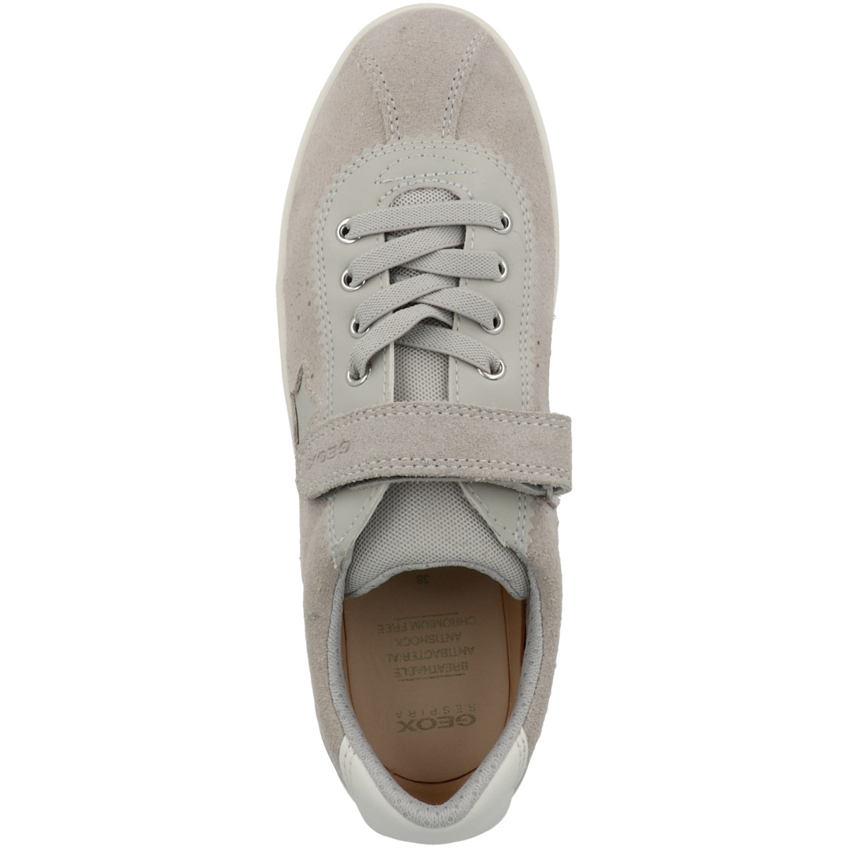 Geox J Kathe G. A Sneaker Low hellgrau