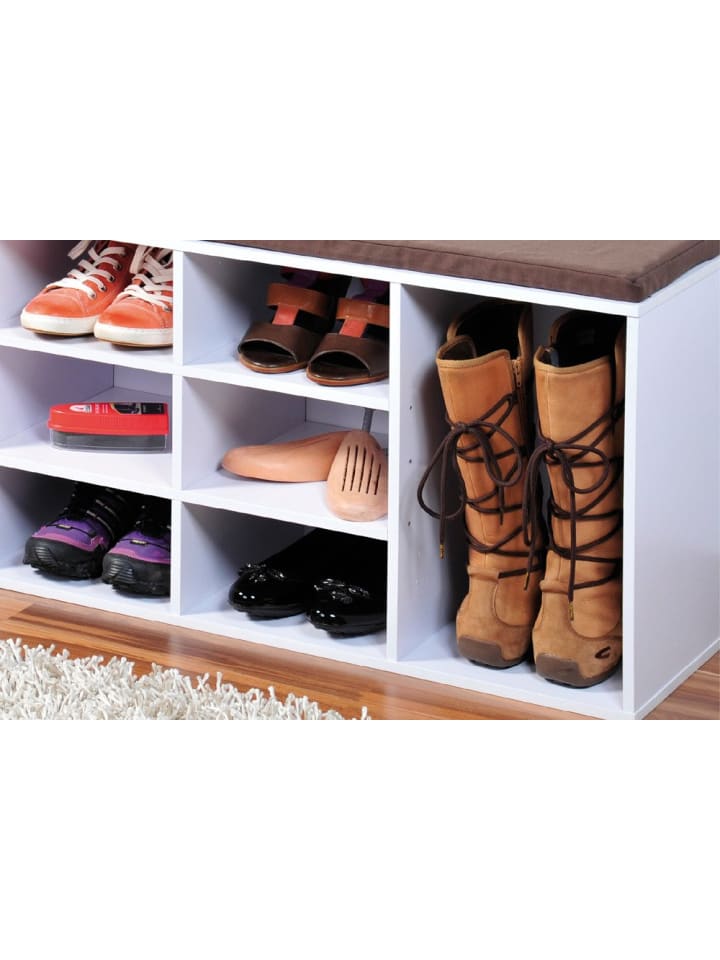 Kesper Schuhschrank in weiß günstig kaufen onesize