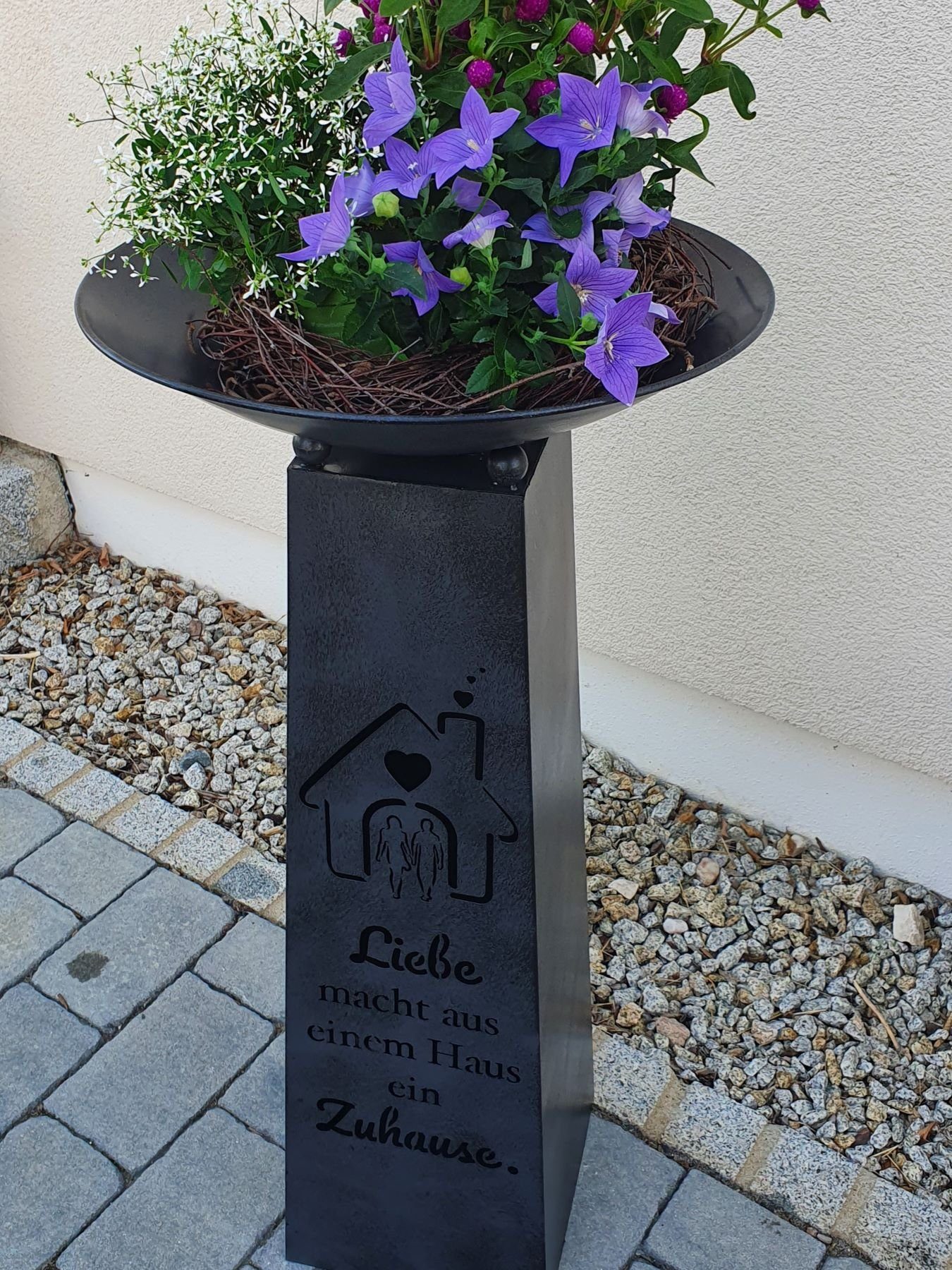 GILDE Blumenhocker Schalenständer 