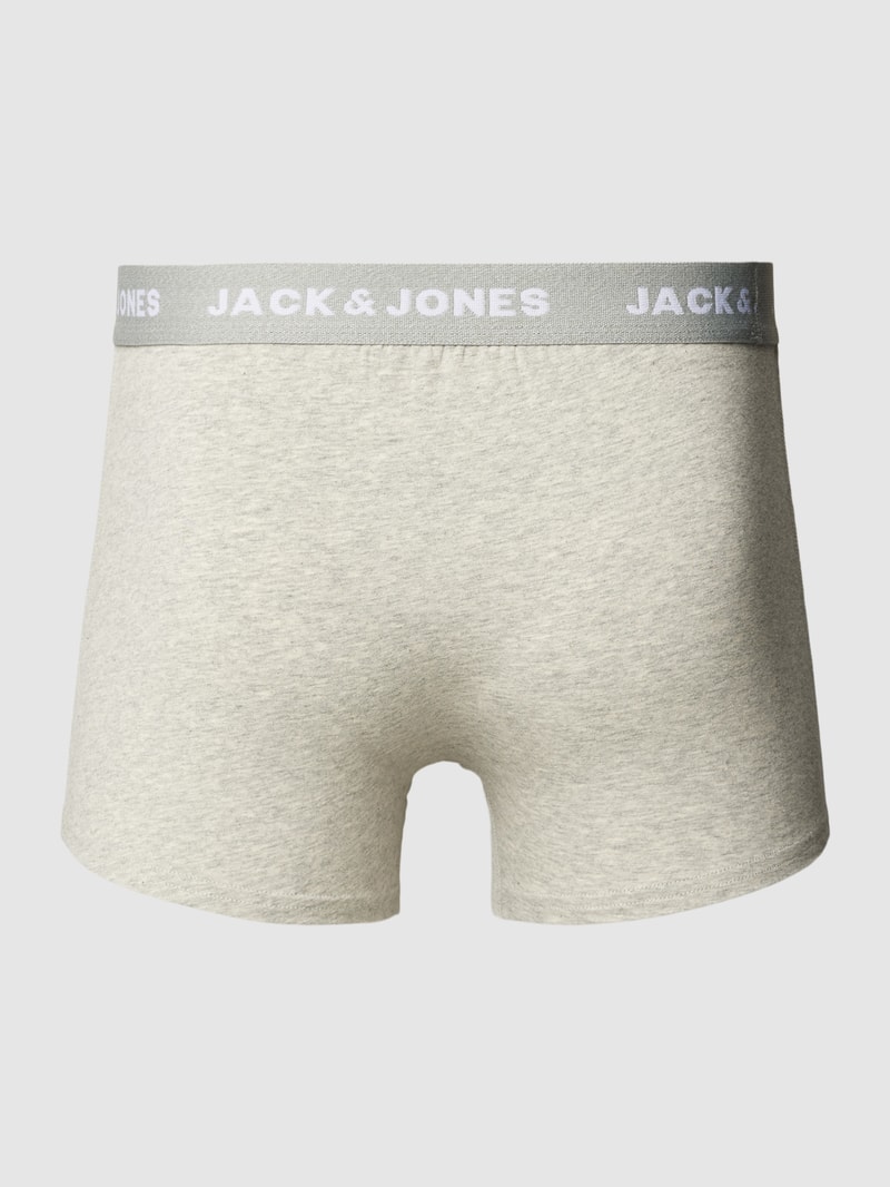 Trunks mit elastischem Logo-Bund im 5er-Pack in schwarz
