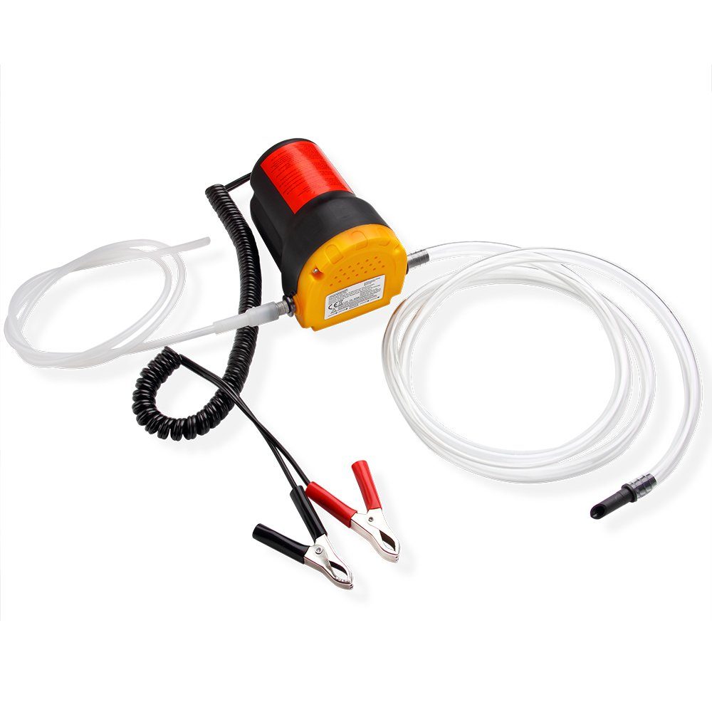 monzana Ölabsaugpumpe Deuba (8-tlg), elektrisch 12V 80 Watt 5l/min Ölpumpe Absaugpumpe Pumpe Dieselpumpe