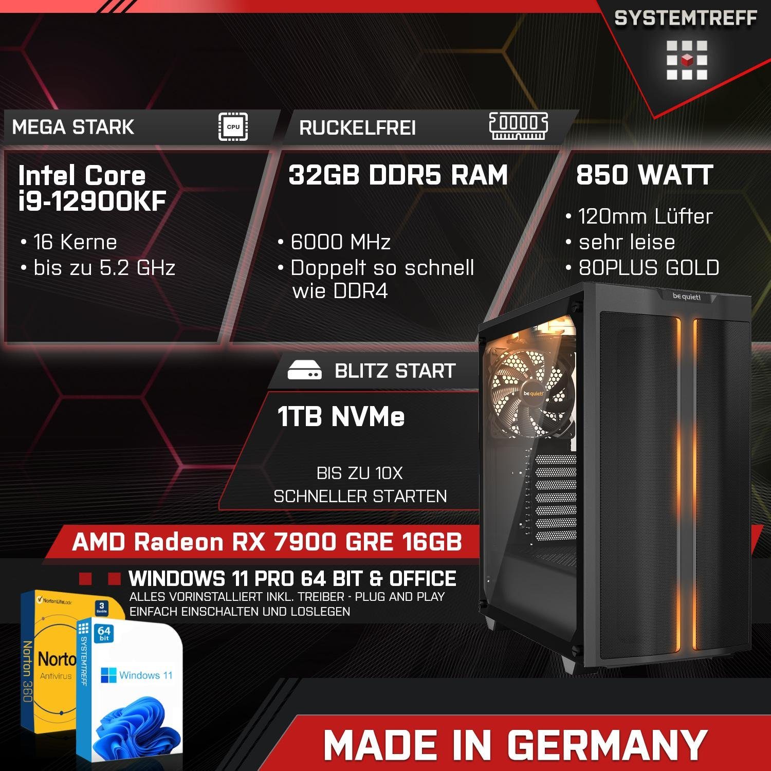 SYSTEMTREFF Gaming-PC-Komplettsystem (27