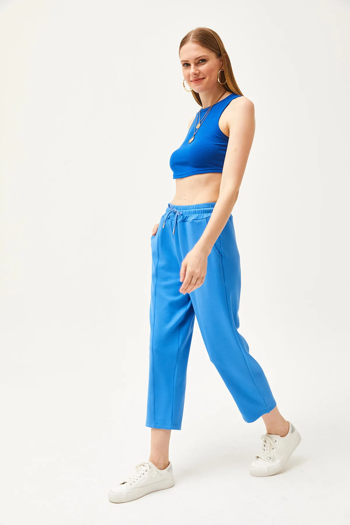 Olalook  Jogginghose - Blau - Relaxed