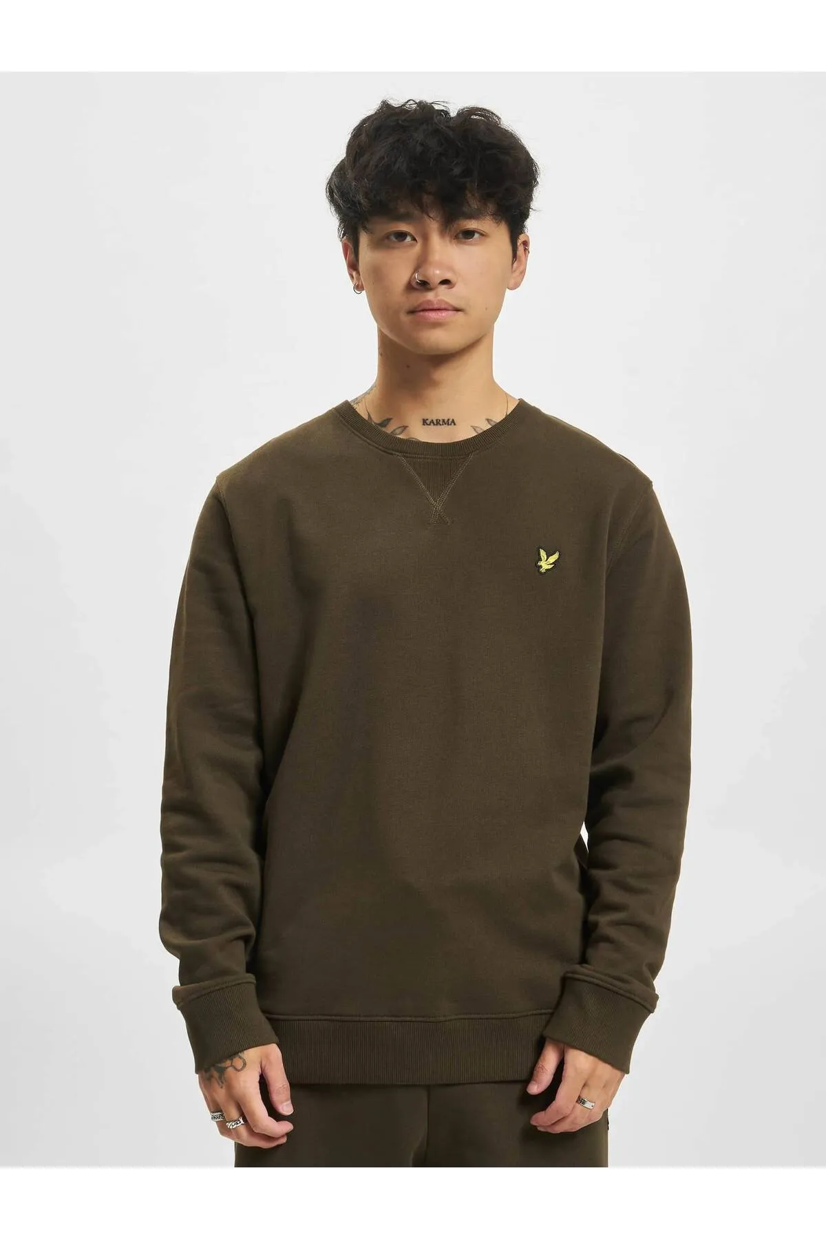 Lyle & Scott  Sweatshirt - Dunkelblau - Regular Fit