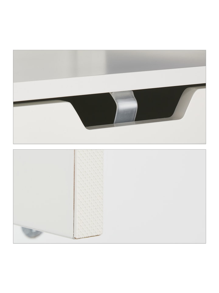 relaxdays Badezimmerschrank in Weiß - (B)30 x (H)90 x (T)30 cm günstig kaufen onesize