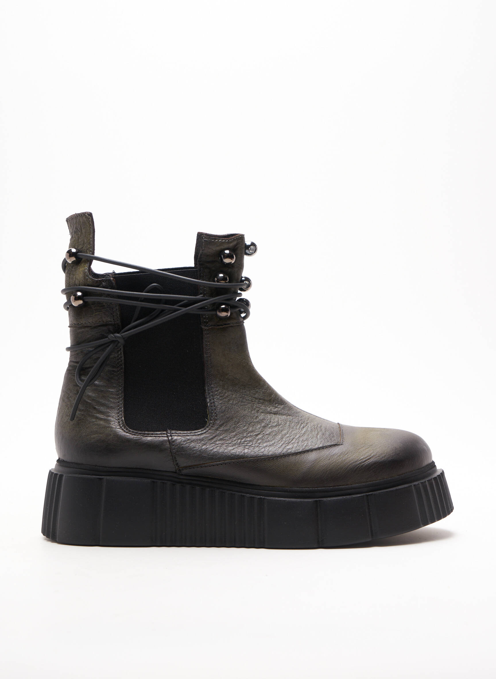 Papucei Bottines Femme couleur vert