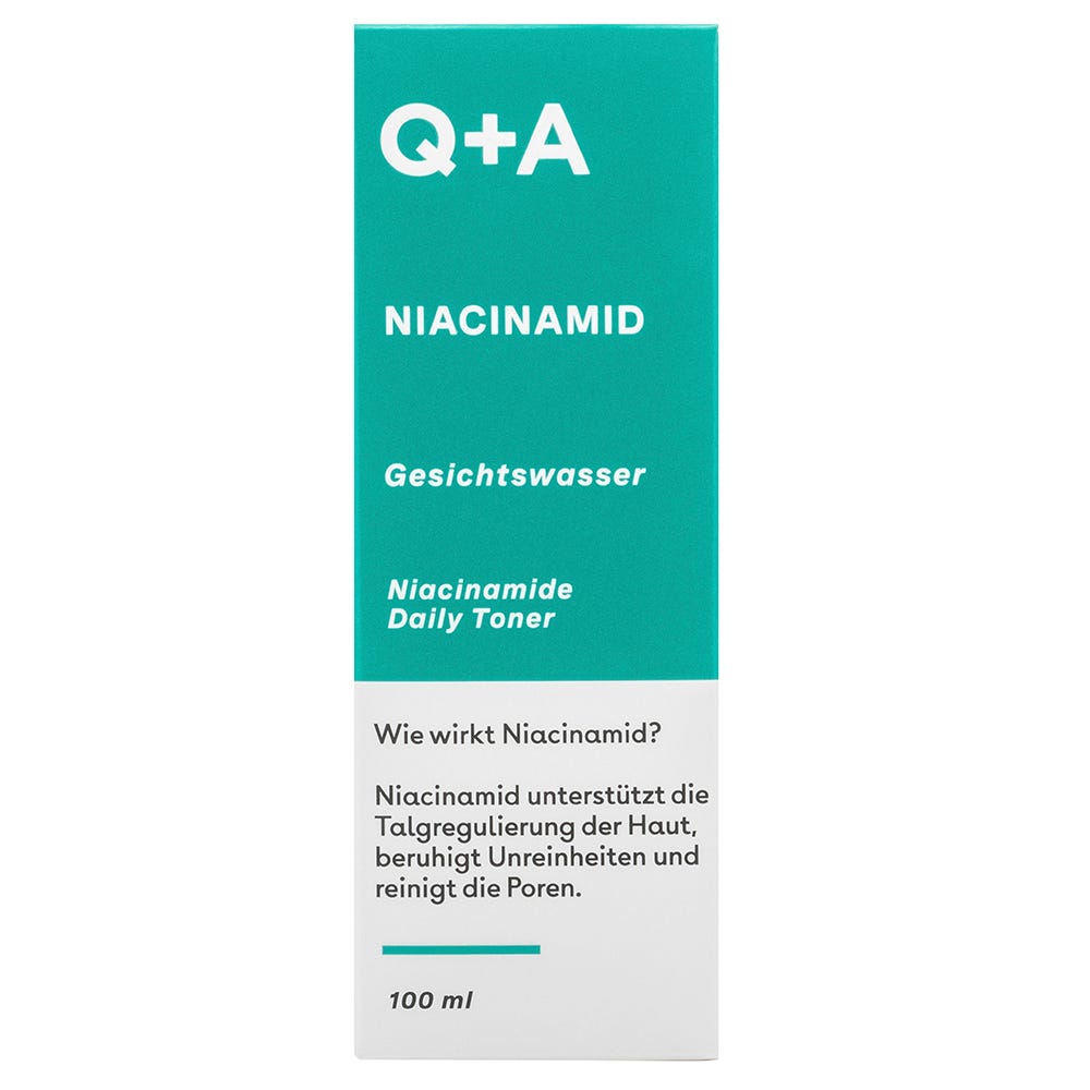 Q+A Niacinamid Gesichtswasser 100 ml