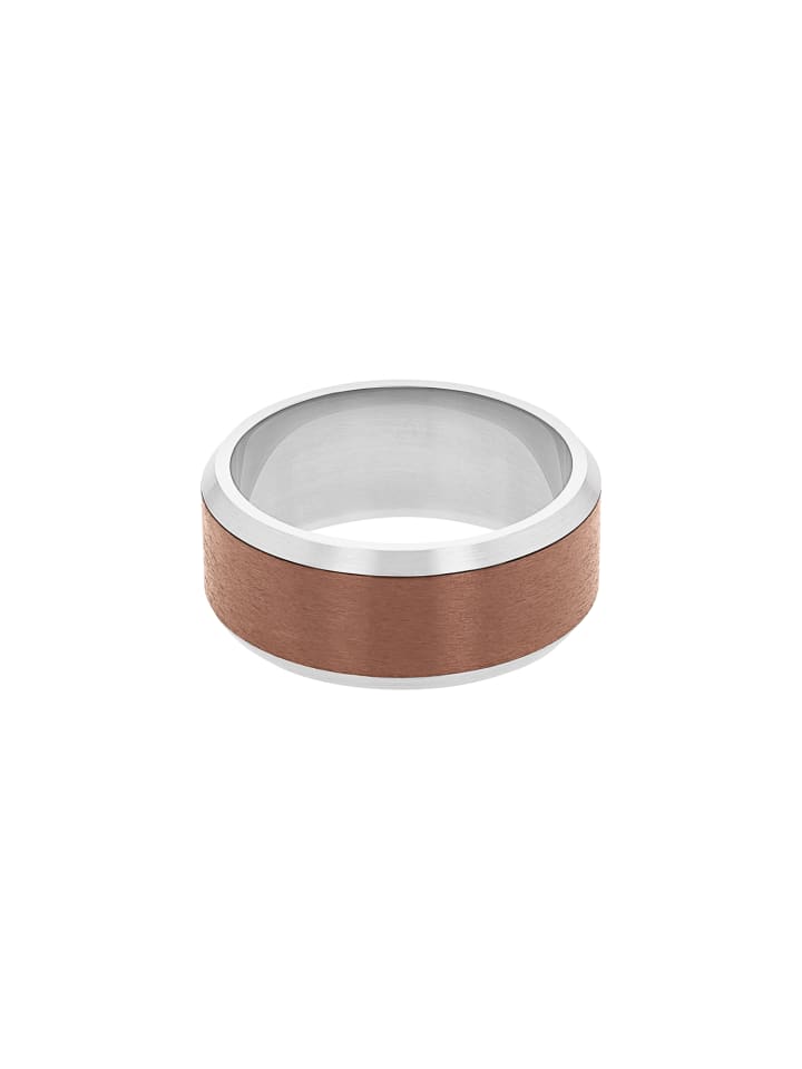JOOP! Ring Edelstahl, IP Braun in Braun günstig kaufen
