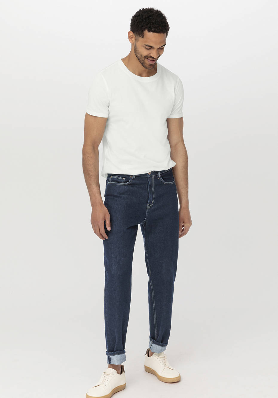 Jeans MADS Relaxed Tapered aus reinem Bio-Denim