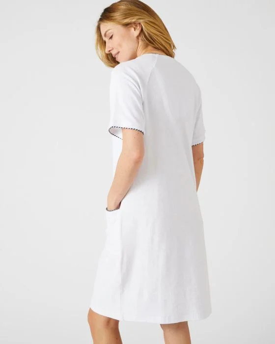 Robe de détente zippée