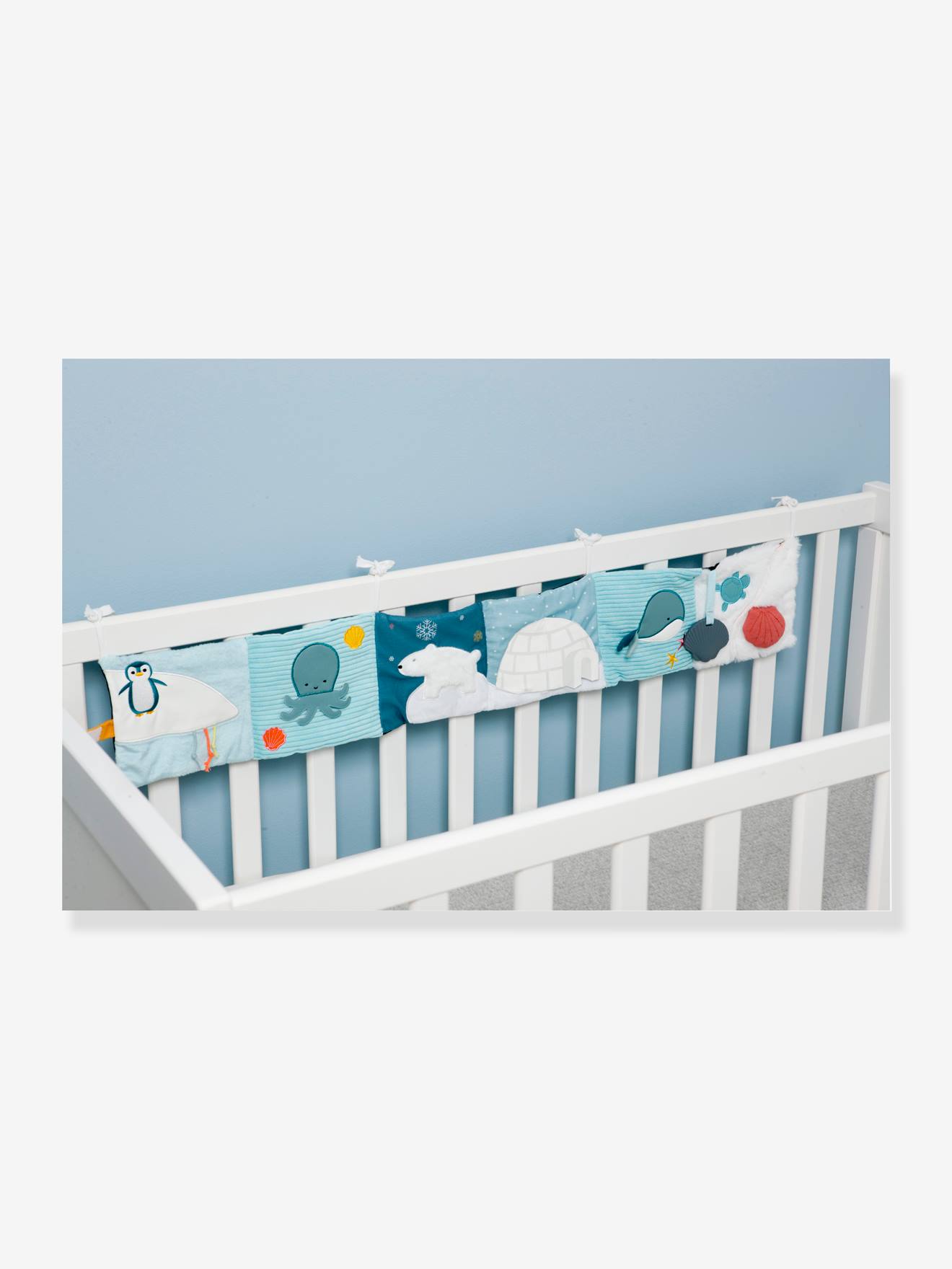 2-in-1 Activity-Buch OCEAN LITTLE BIG FRIENDS - blau