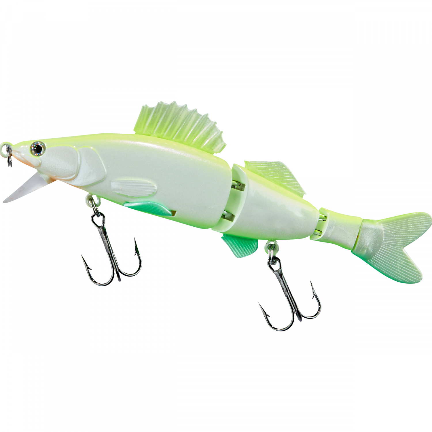 Shirasu Wobbler Thunder Zander (Lime)