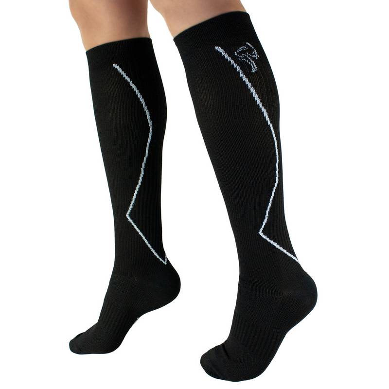 Black Snake Laufsocken Compression Fit Laufsocken