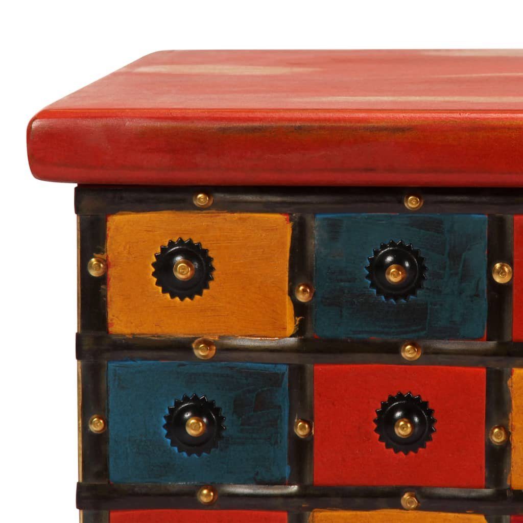 vidaXL Aufbewahrungsbox Aufbewahrungstruhe Rot 110 x 40 x 40 cm Massivholz Akazie