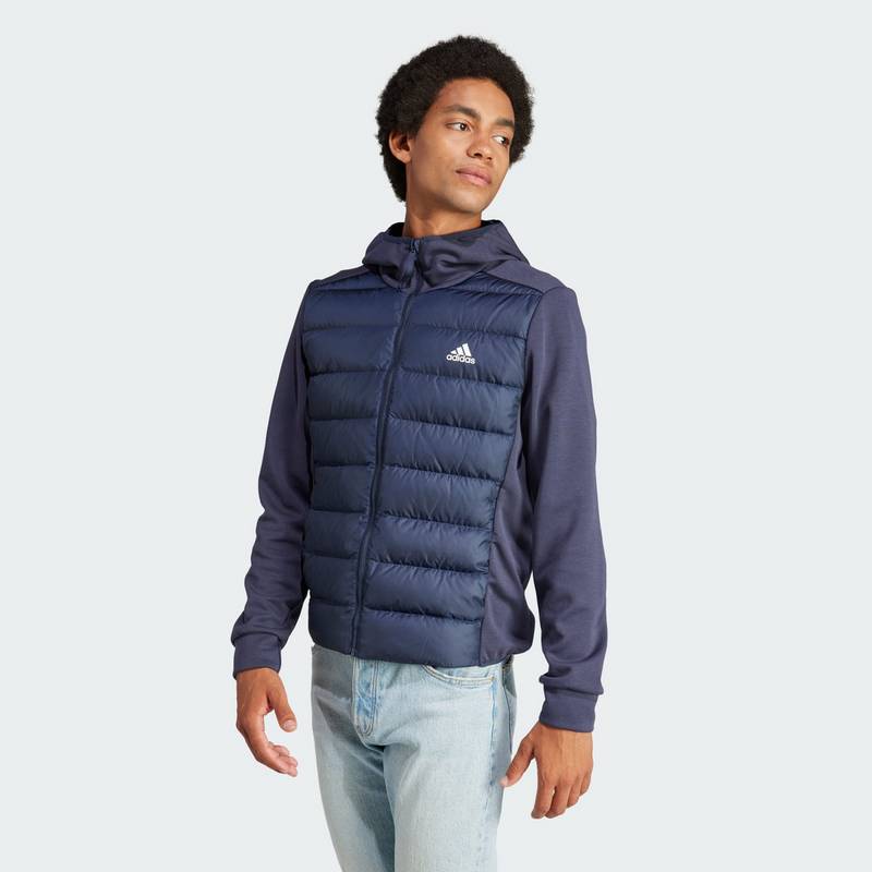 adidas Essentials Hybrid Hooded Daunenjacke Outdoorjacke Herren