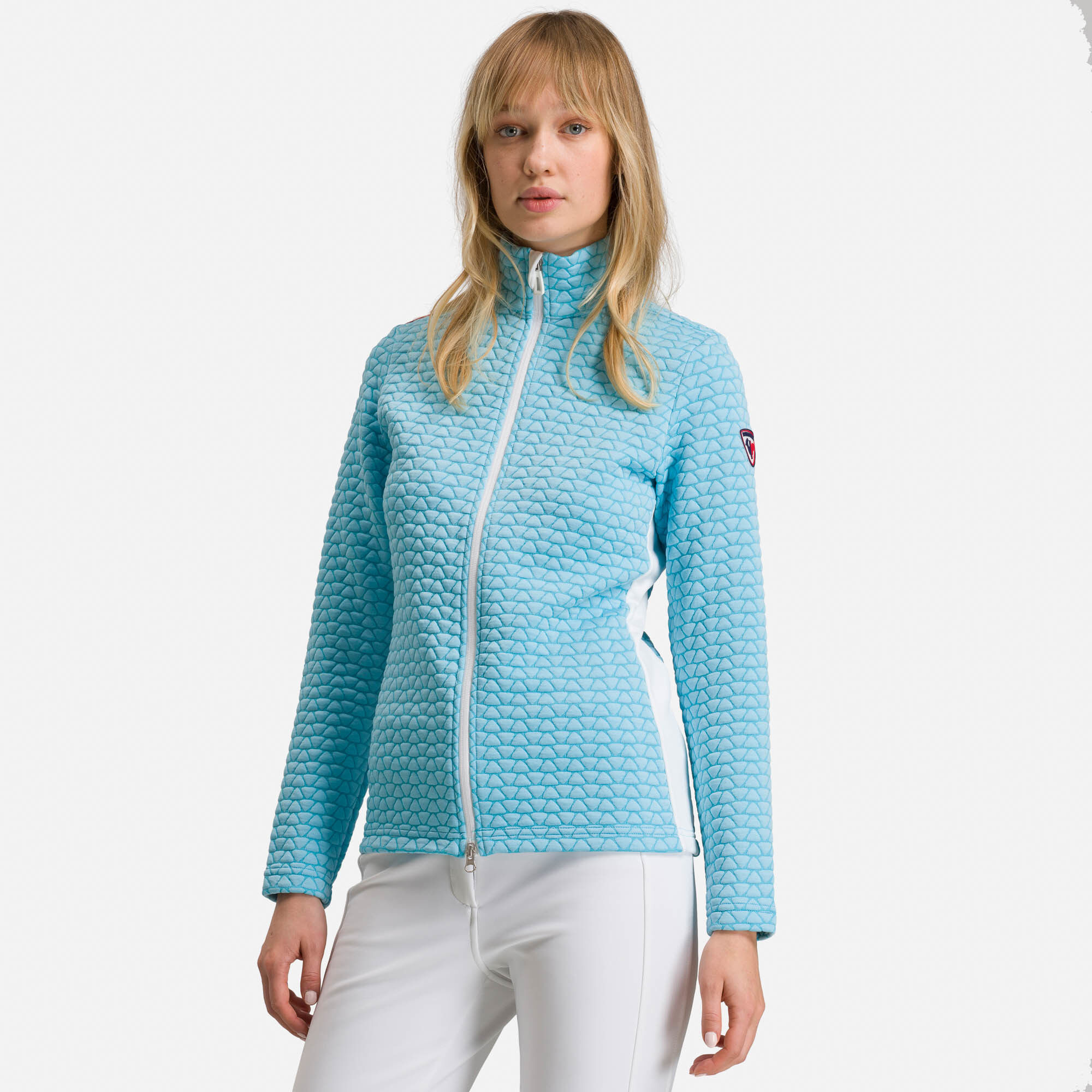 Veste zippée Hiver Print Femme
