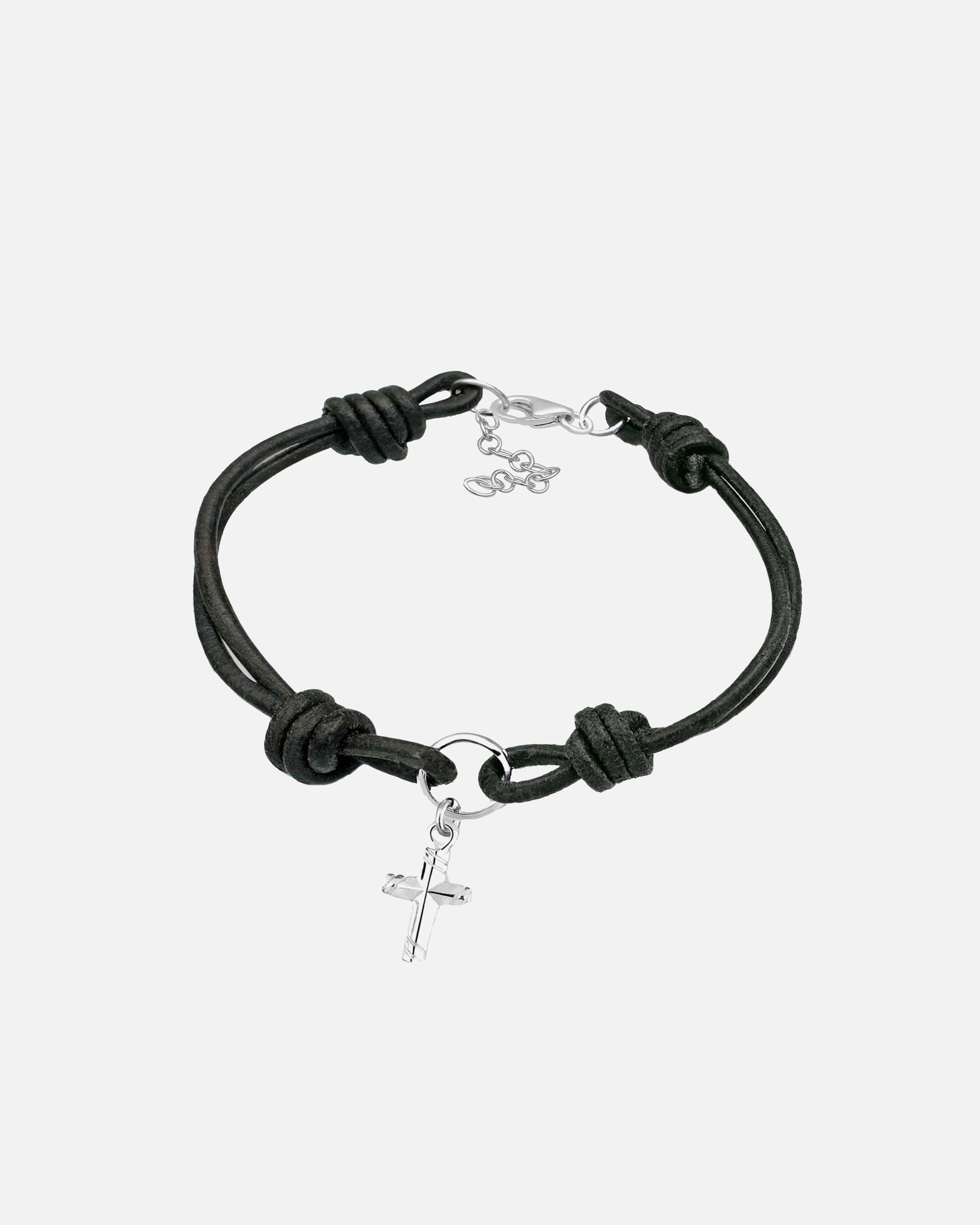 Elli Cross kožený 925 mincový striebro
