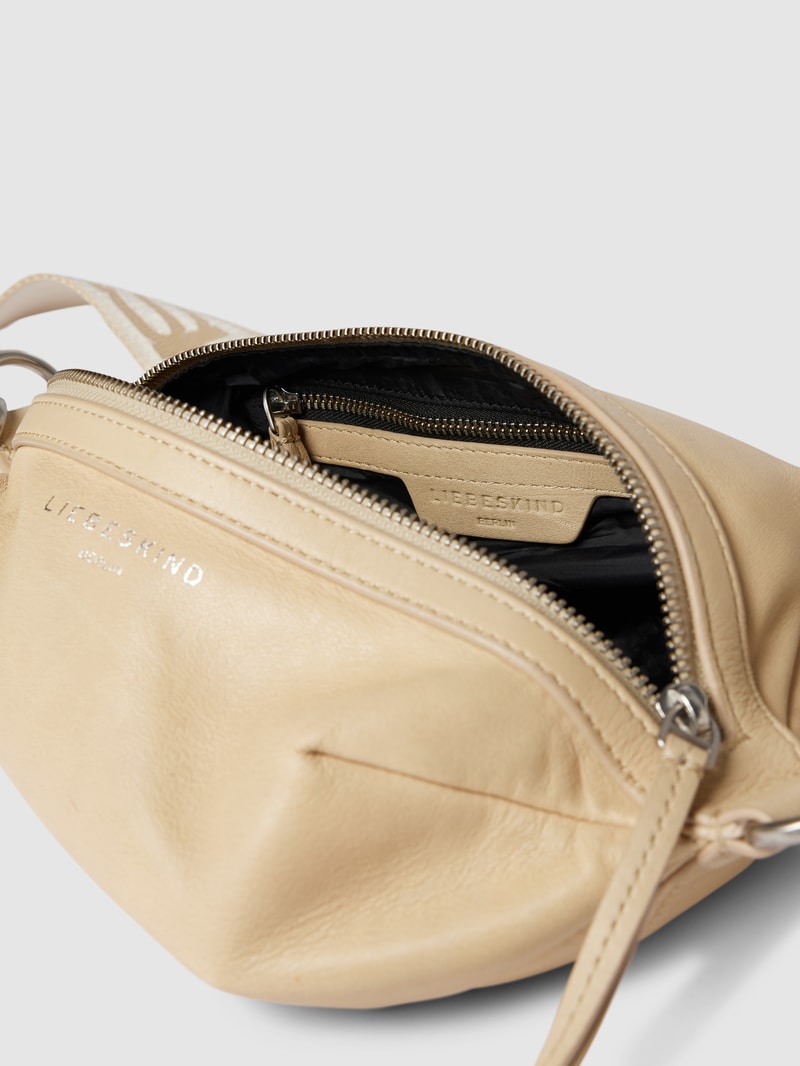 Bauchtasche aus Leder Modell 'Scarlet' in sand