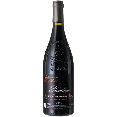 CHÂTEAUNEUF DU PAPE - PRIVILÈGE 2019 - DOMAINE DES 3 CELLIER