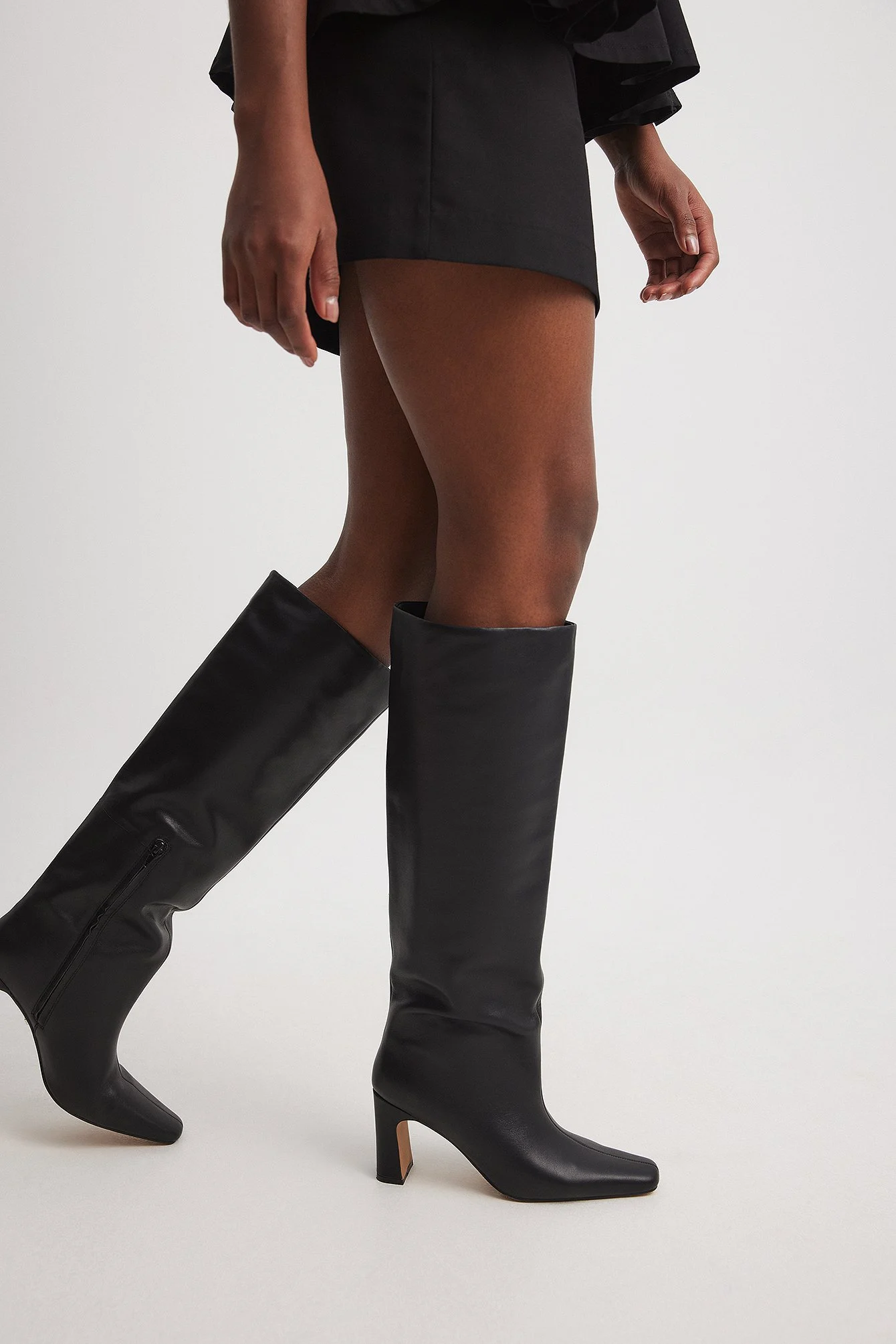 Lederstiefel mit Schaft