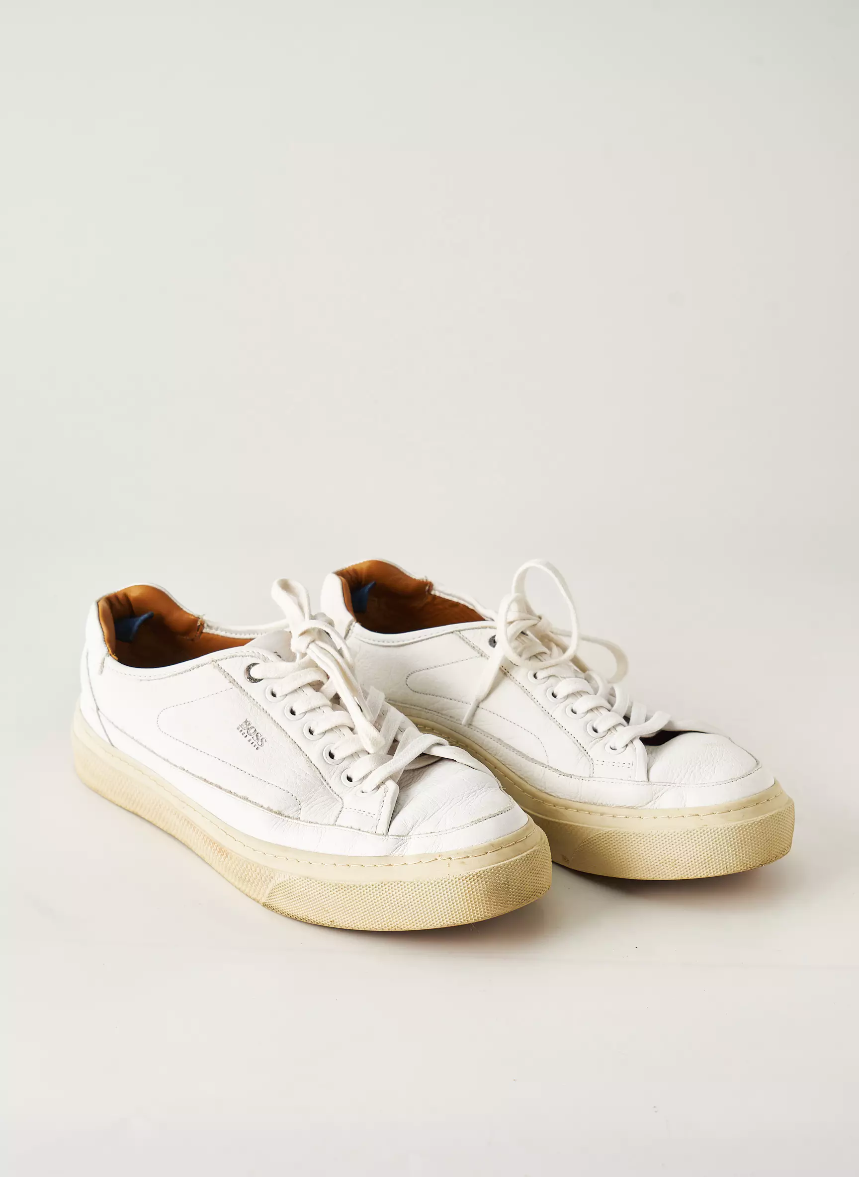Hugo Boss Baskets Homme couleur blanc