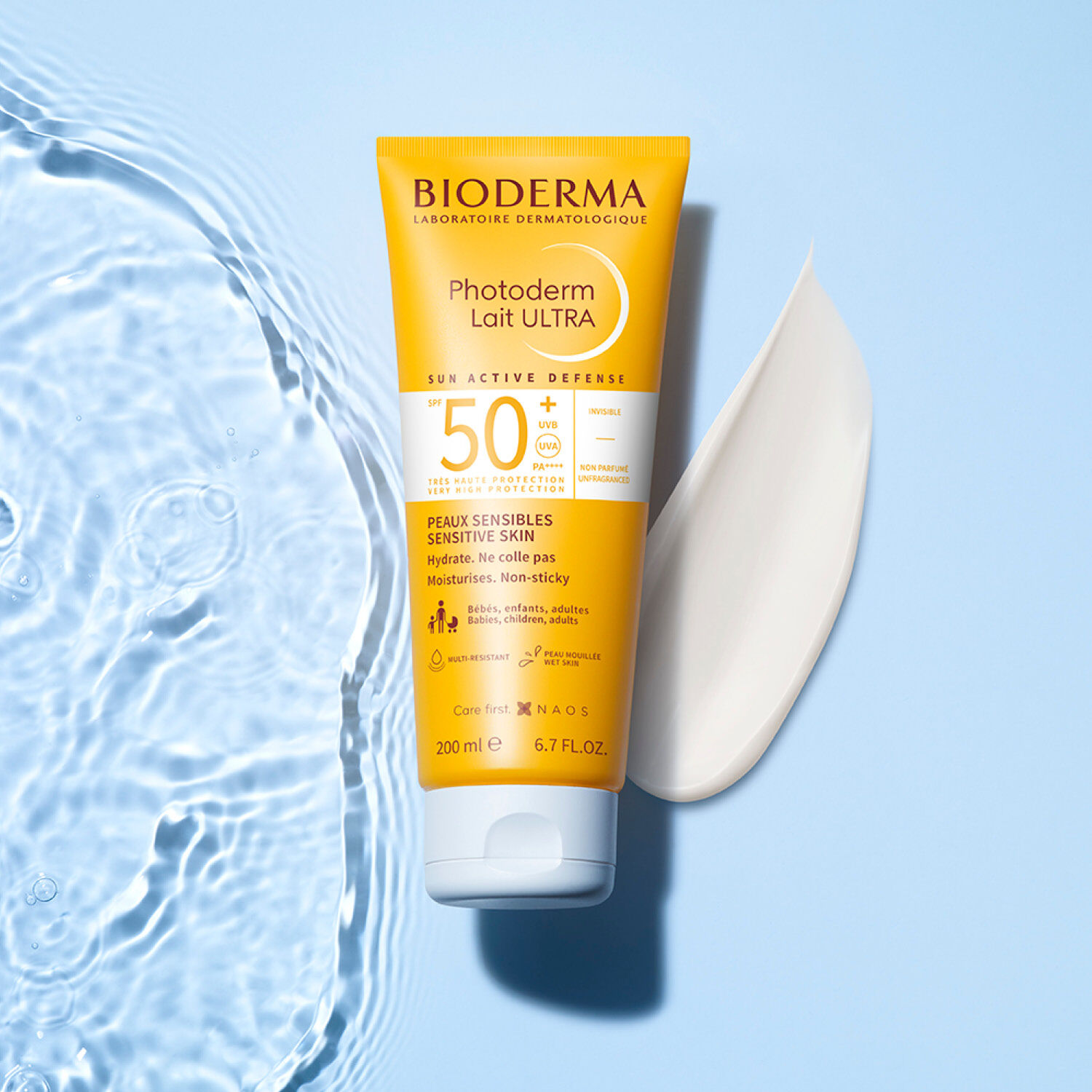 Bioderma Photoderm Lait Hydratant Ultra - Peaux Sensibles - SPF50+ 200 ml