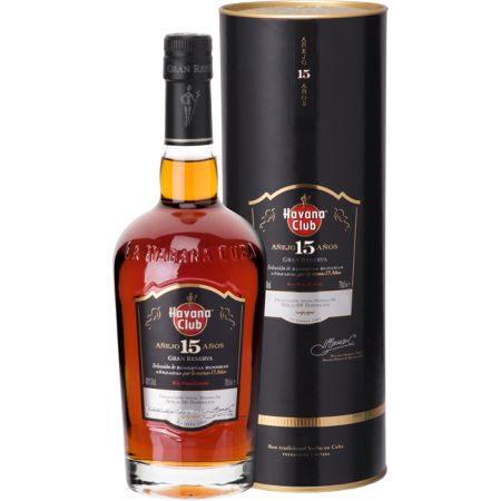 HAVANA CLUB - RHUM 15 ANS GRAN RESERVA - EN ETUI