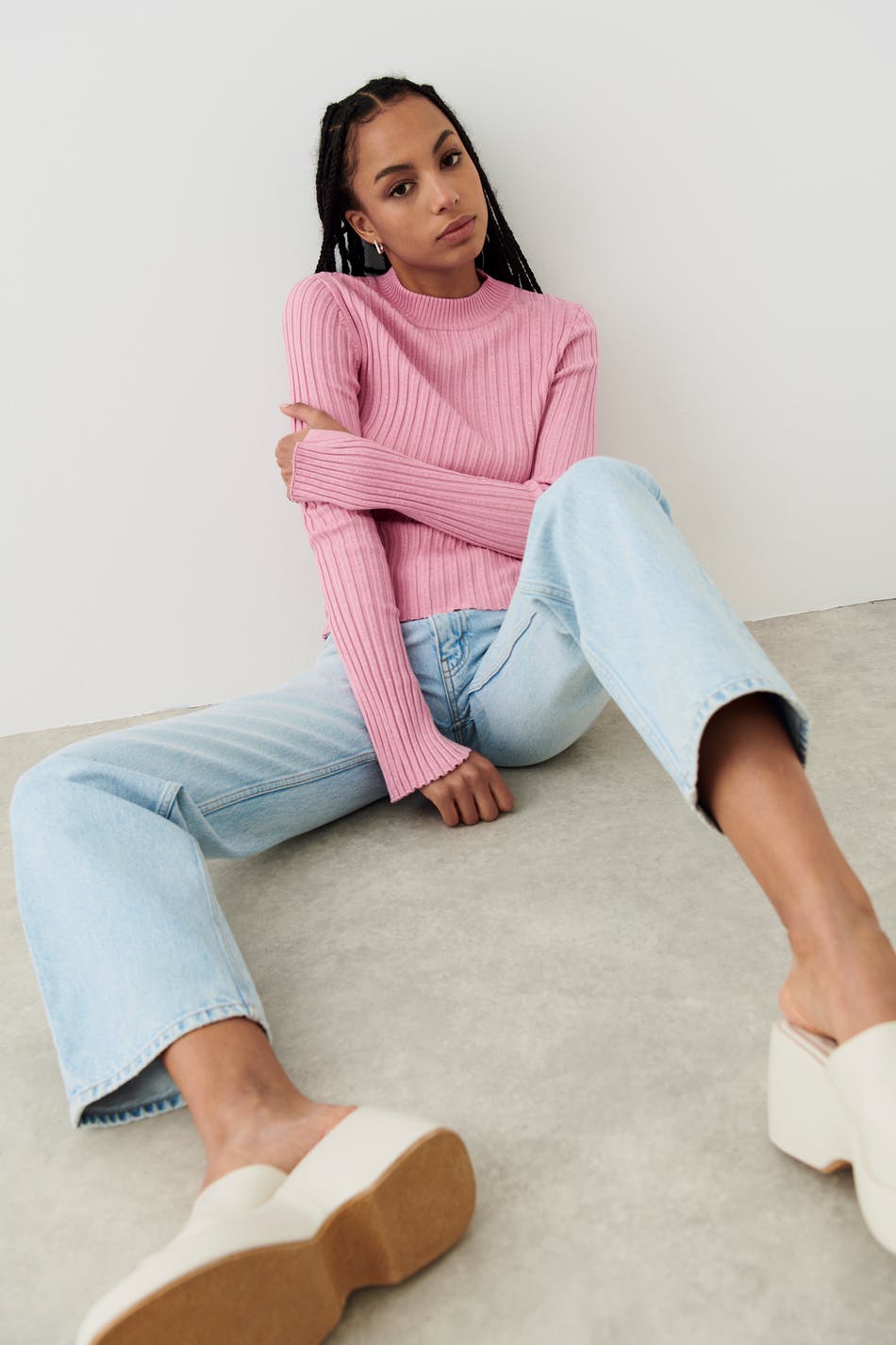 Leah knitted top