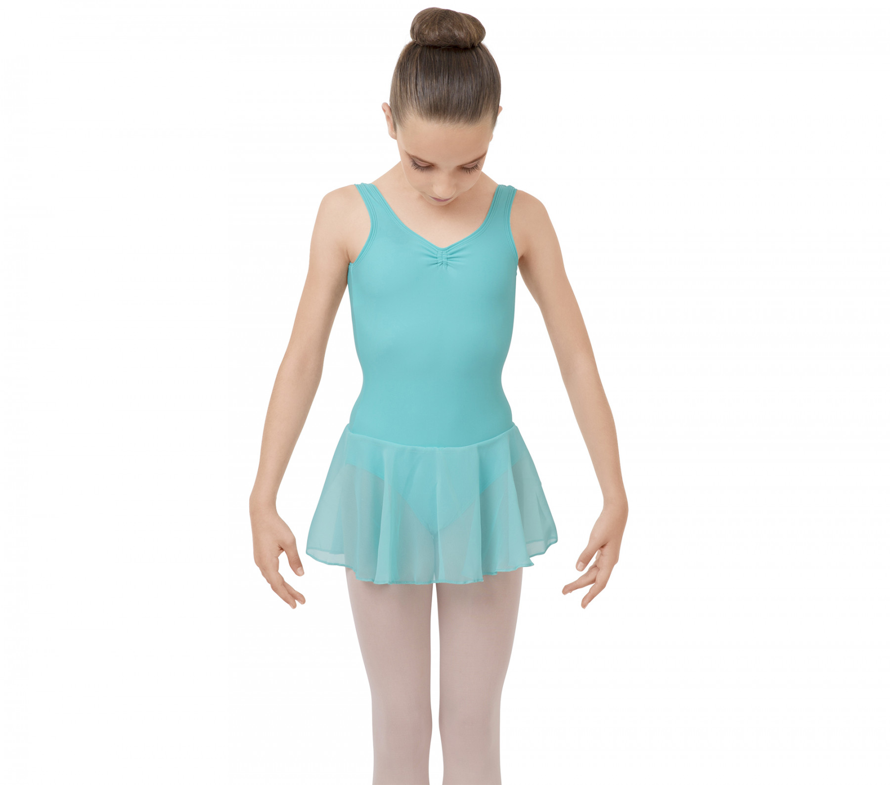 Gathered neckline tunic